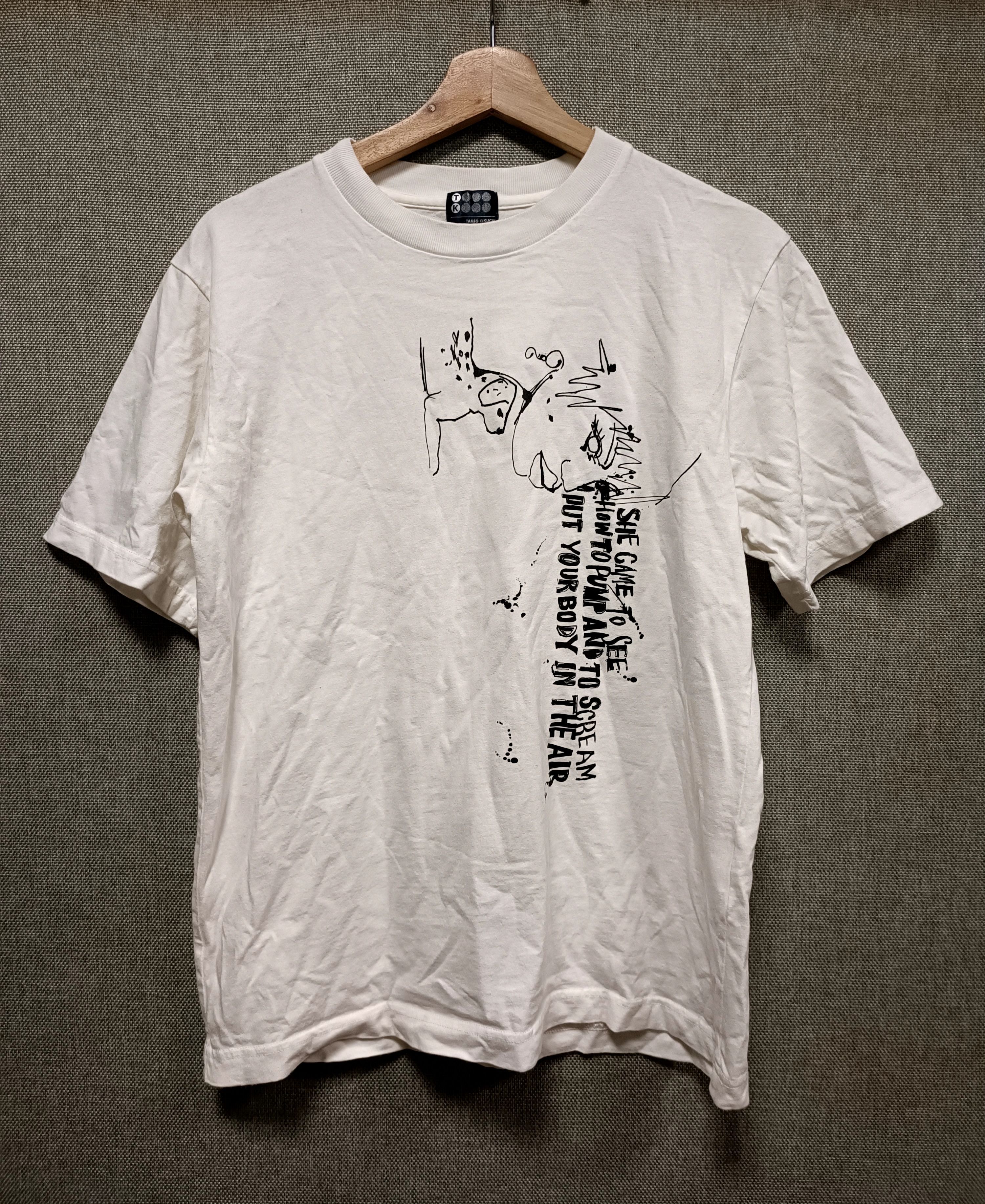 Takeo Kikuchi t shirt Takeo kikuchi very rare | Grailed