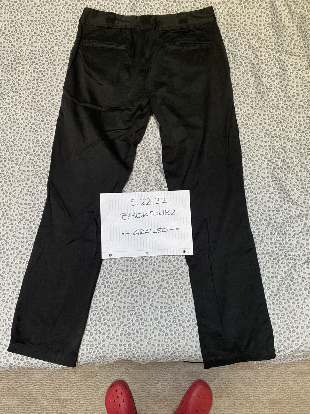 Billionaire Boys Club OG Billionaire Boys Club Black Khaki Pants Size US 36 / EU 52 - 2 Thumbnail
