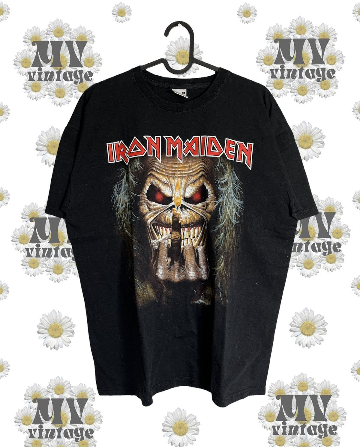 Lot De 6 T-shirts Vintage Métal / Hard Rock - Iron Maiden, Bathory, Moonspell - Tailles XL à XXL
