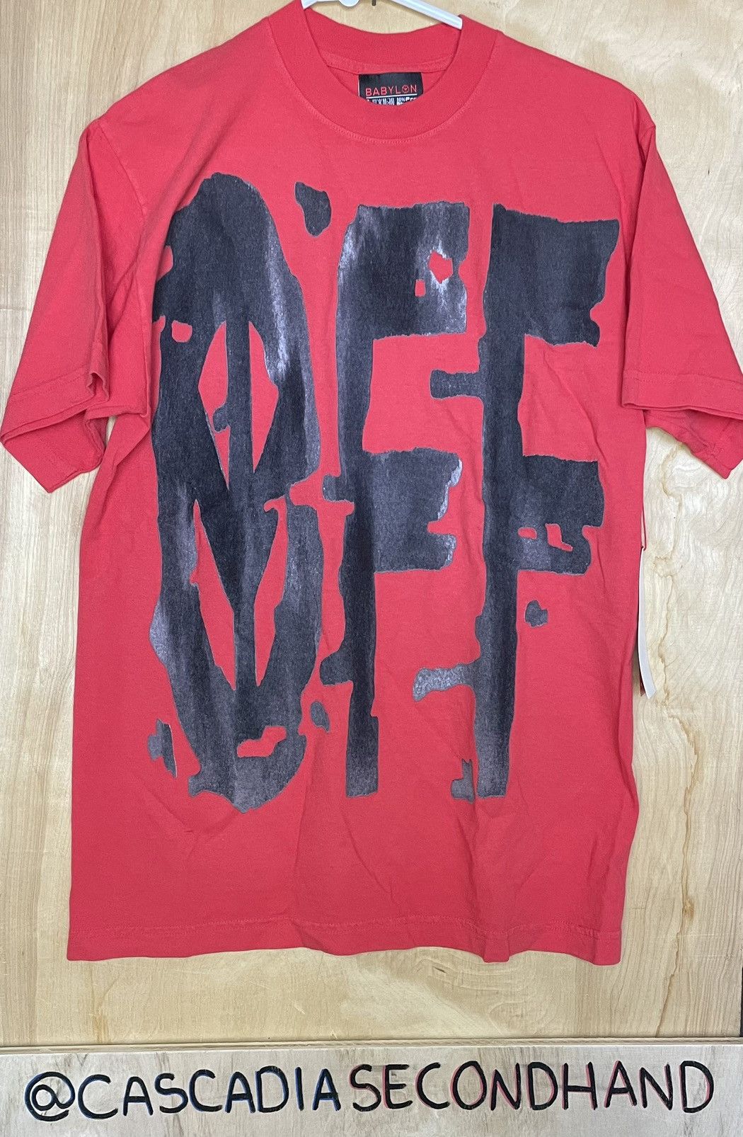 Off-White Off-White x Babylon Oversized Logo T-shirt | Grailed