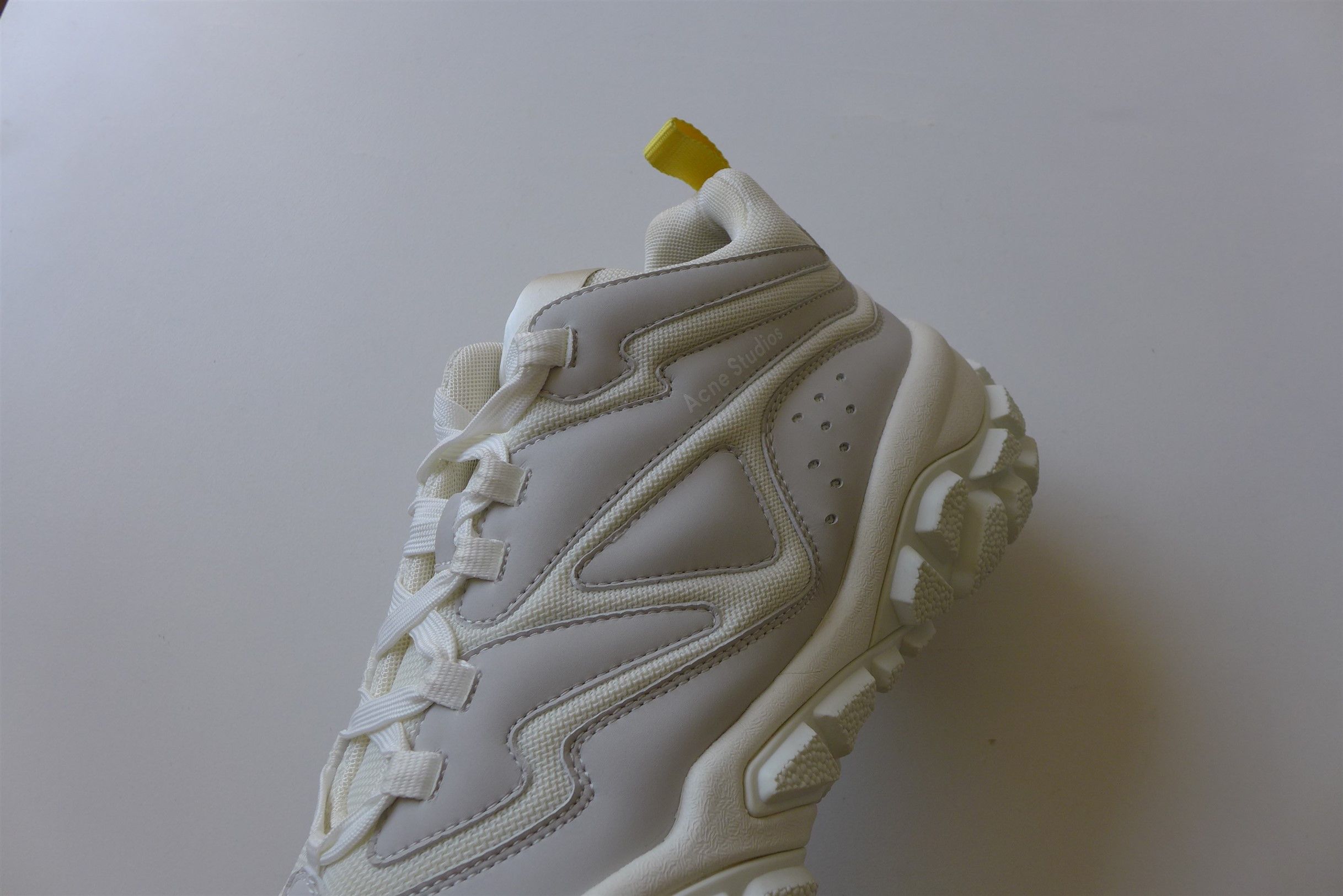 Acne Studios Acne Studios White Bolzter Bensen Sneakers Size US 13 / EU 46 - 9 Thumbnail
