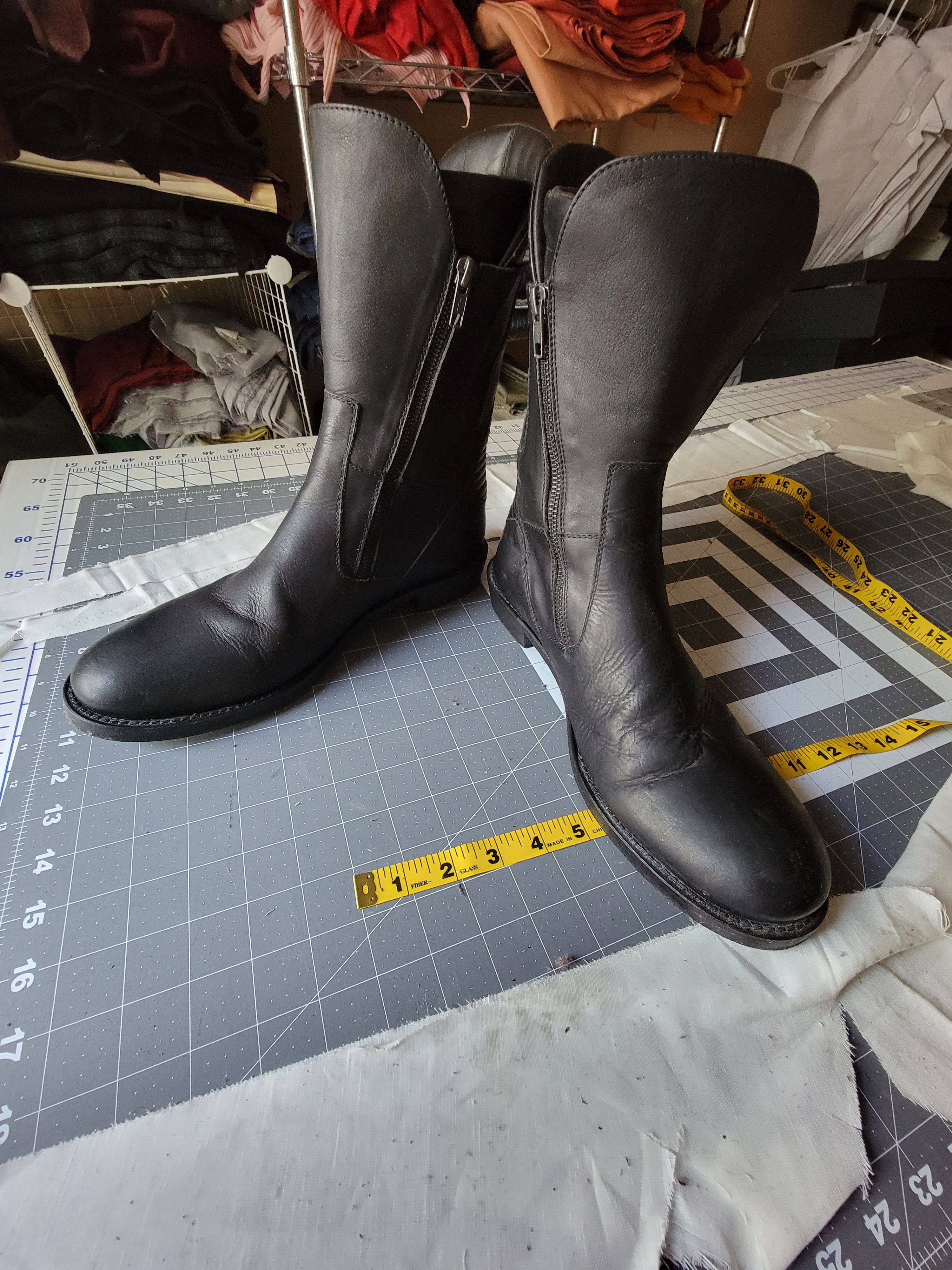 ANN DEMEULEMEESTER ブーツ サイズ42 ANN DEMEULEMEESTER(アンドゥムル