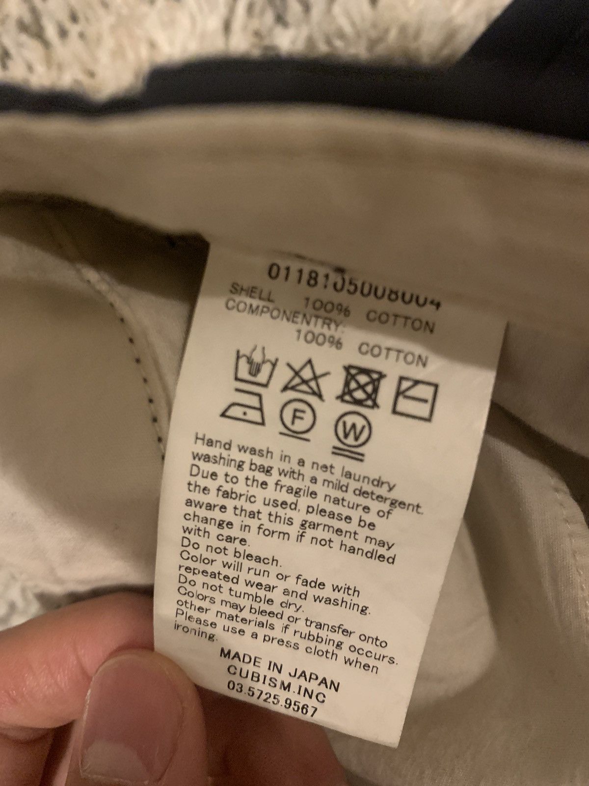 Slim chino trousers
