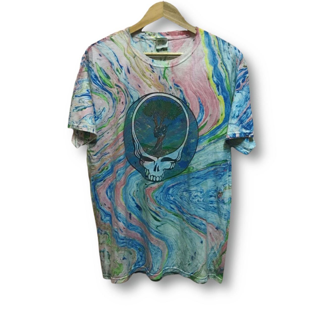 Band Tees × Grateful Dead The Dead Grateful Dead Peace Tree Flower by Emek T Shirt Size US L / EU 52-54 / 3 - 1 Thumbnail