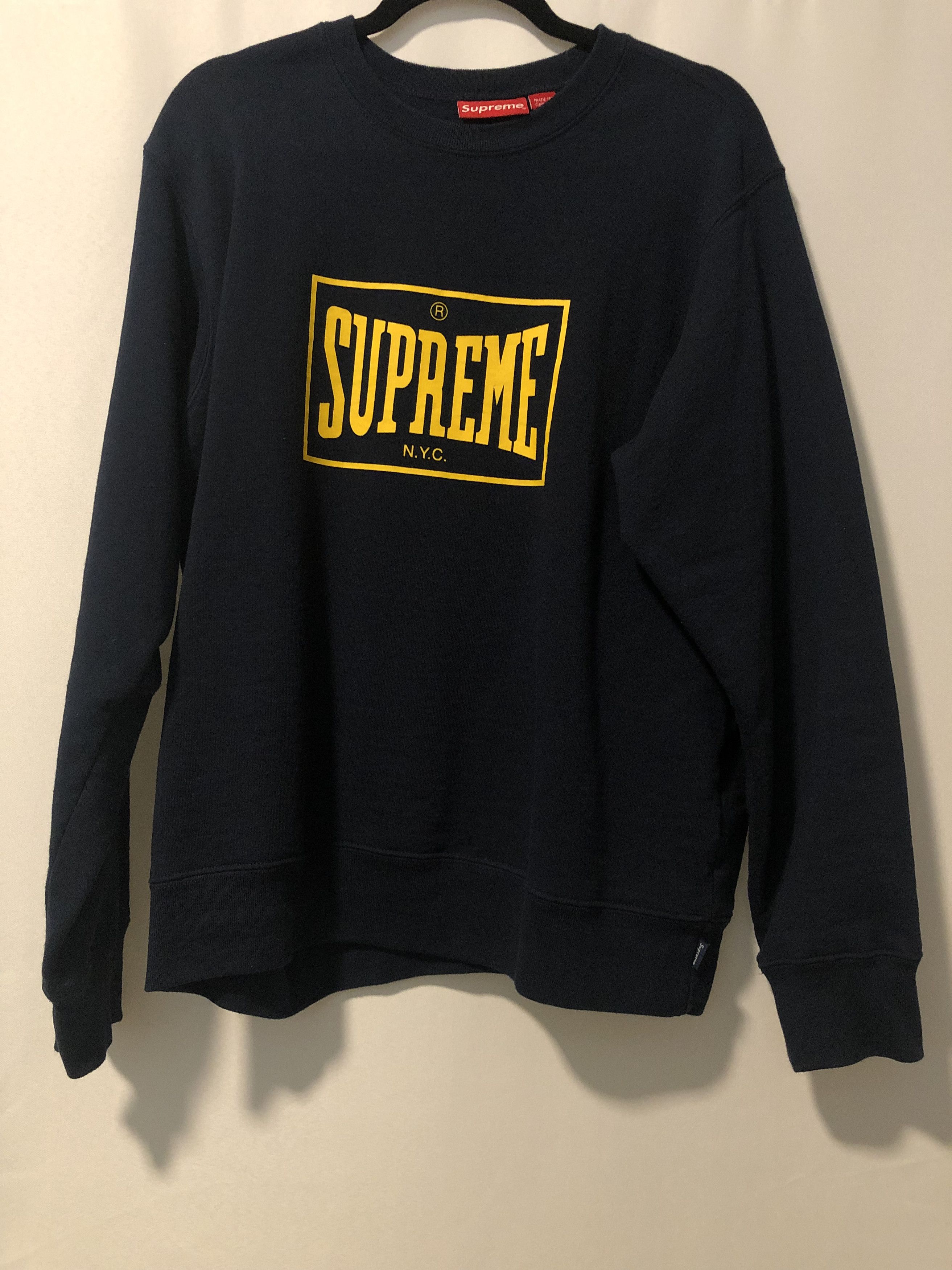 buy discounts store Supreme Warm Up Crewneck (Everlast) | www.fcbsudan.com