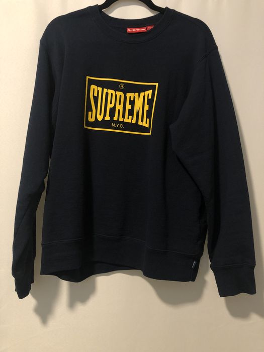 Supreme warm best sale up crewneck