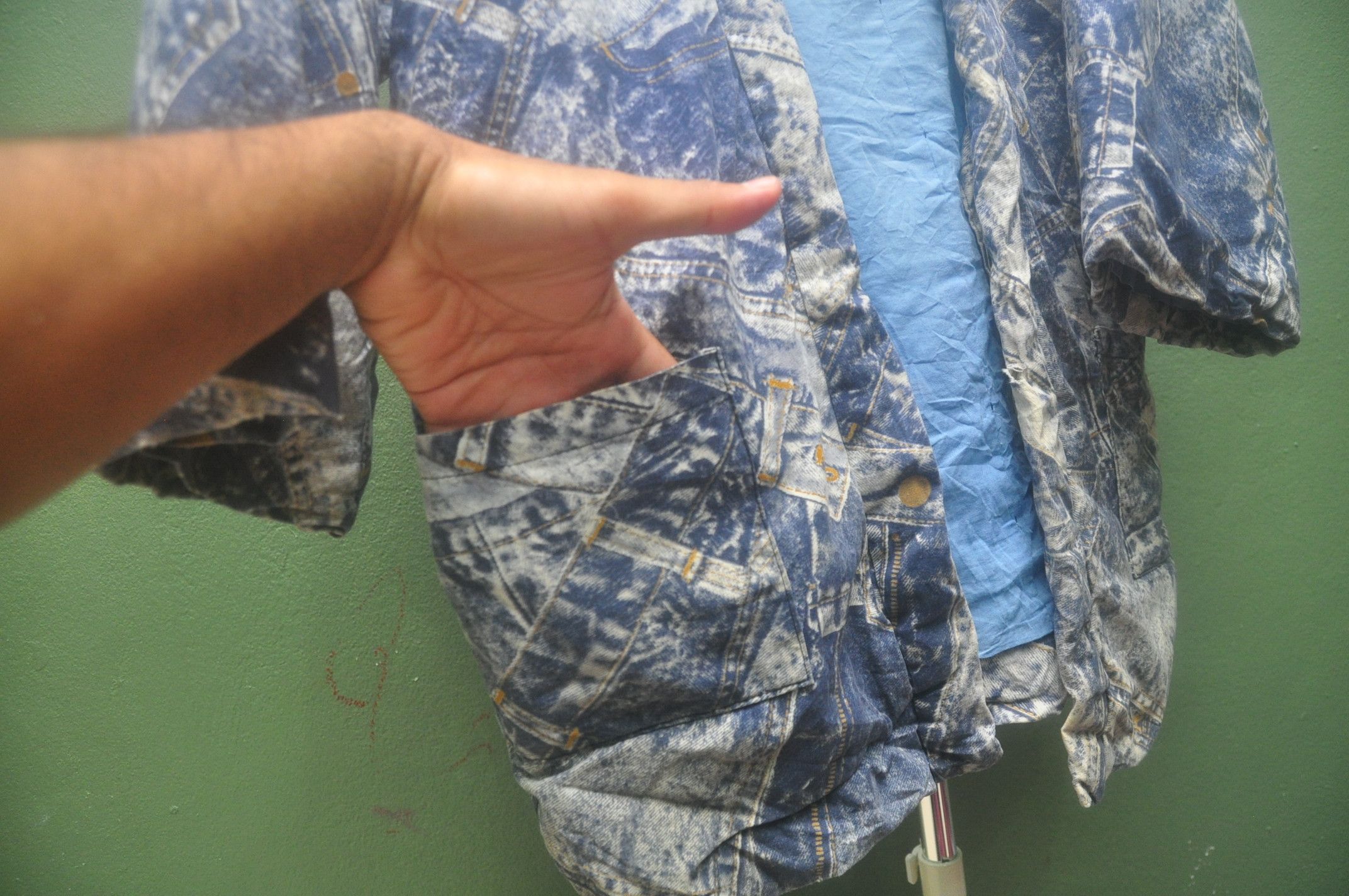 Japanese Brand × Vintage Vintage Young Village Kimono Designer Fashion Style Size US L / EU 52-54 / 3 - 5 Thumbnail