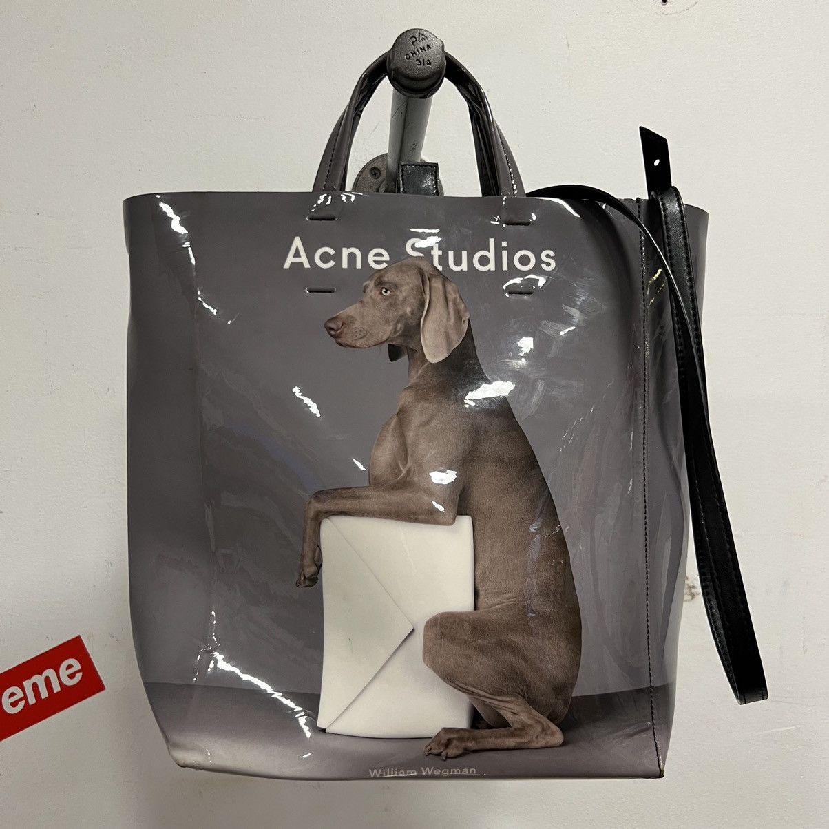 Acne Studios William Wegman Tote Bag