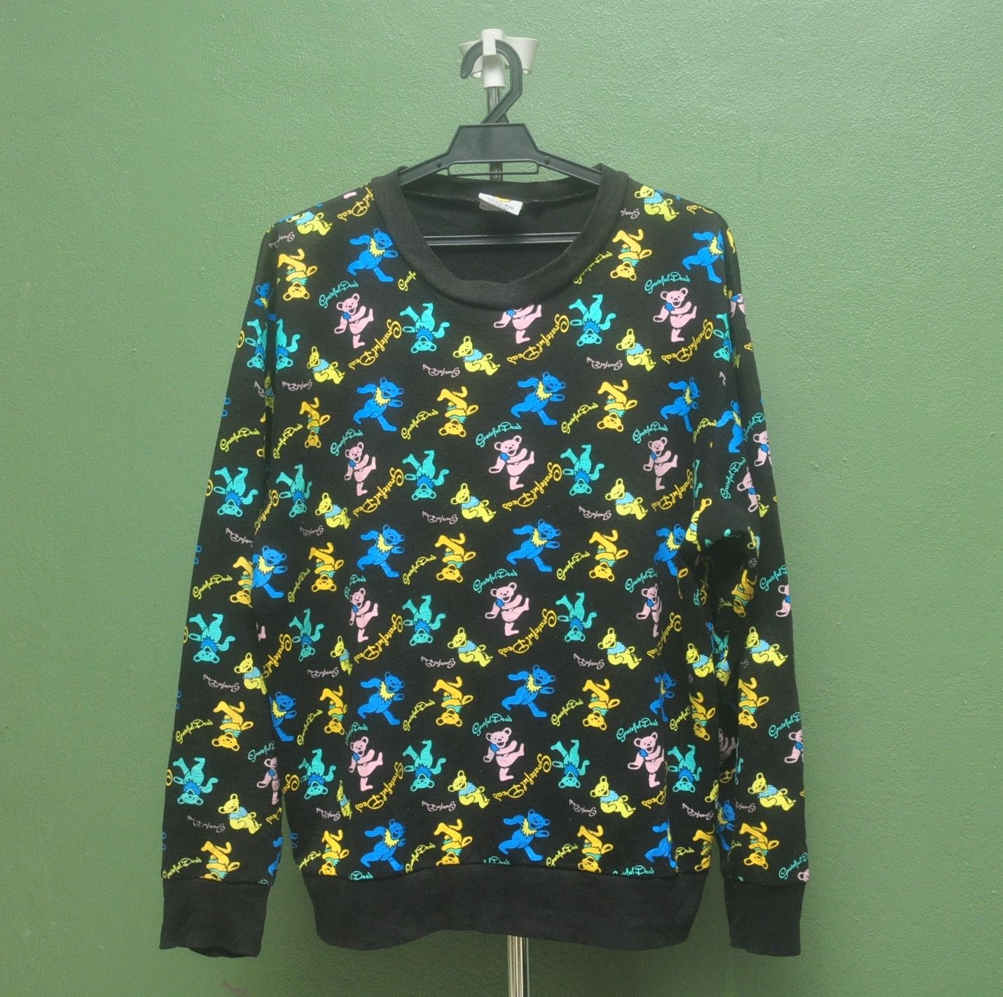 Grateful Dead × Vintage Vintage Gateful Dead Fullprint Streetwear Fashion Style Size US L / EU 52-54 / 3 - 1 Thumbnail