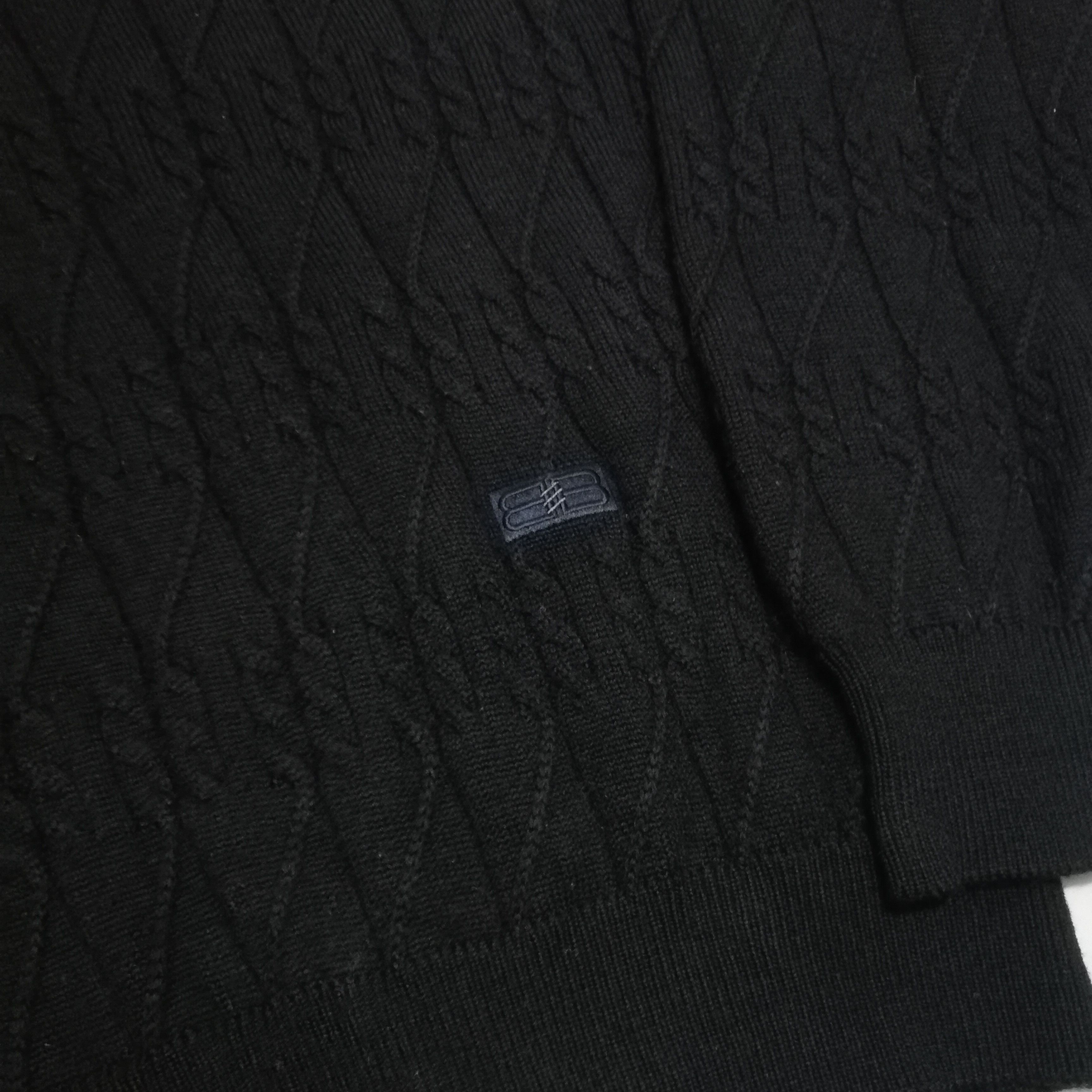 Balenciaga 🔥Vintage Balenciaga sport ropes Knit Wool Sweater Size US L / EU 52-54 / 3 - 2 Thumbnail