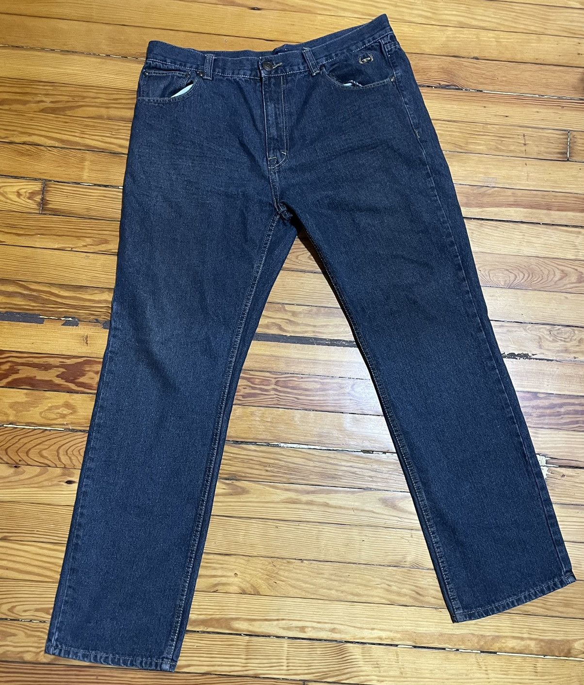 Vintage 38W Embroidered jeans | Grailed