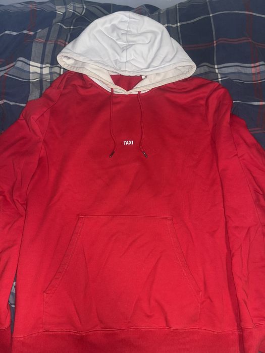 Helmut Lang Helmut Lang Red Taxi Hoodie Grailed