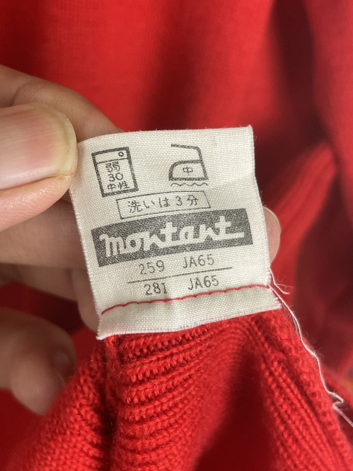 Vintage Montant 70s Rainbow Wool Sweater | Vintage Japan Retro Size US M / EU 48-50 / 2 - 6 Thumbnail