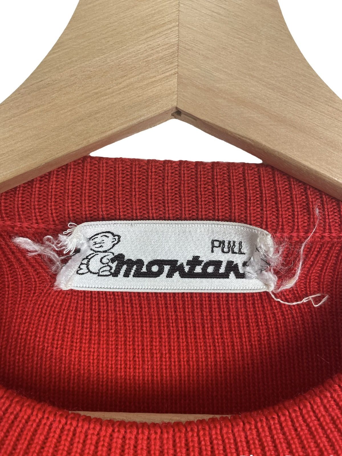 Vintage Montant 70s Rainbow Wool Sweater | Vintage Japan Retro Size US M / EU 48-50 / 2 - 3 Thumbnail