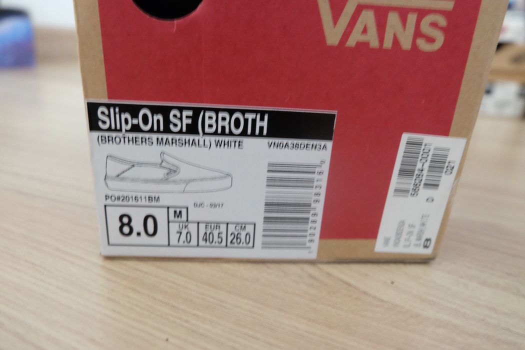 Vans slip outlet on x bros