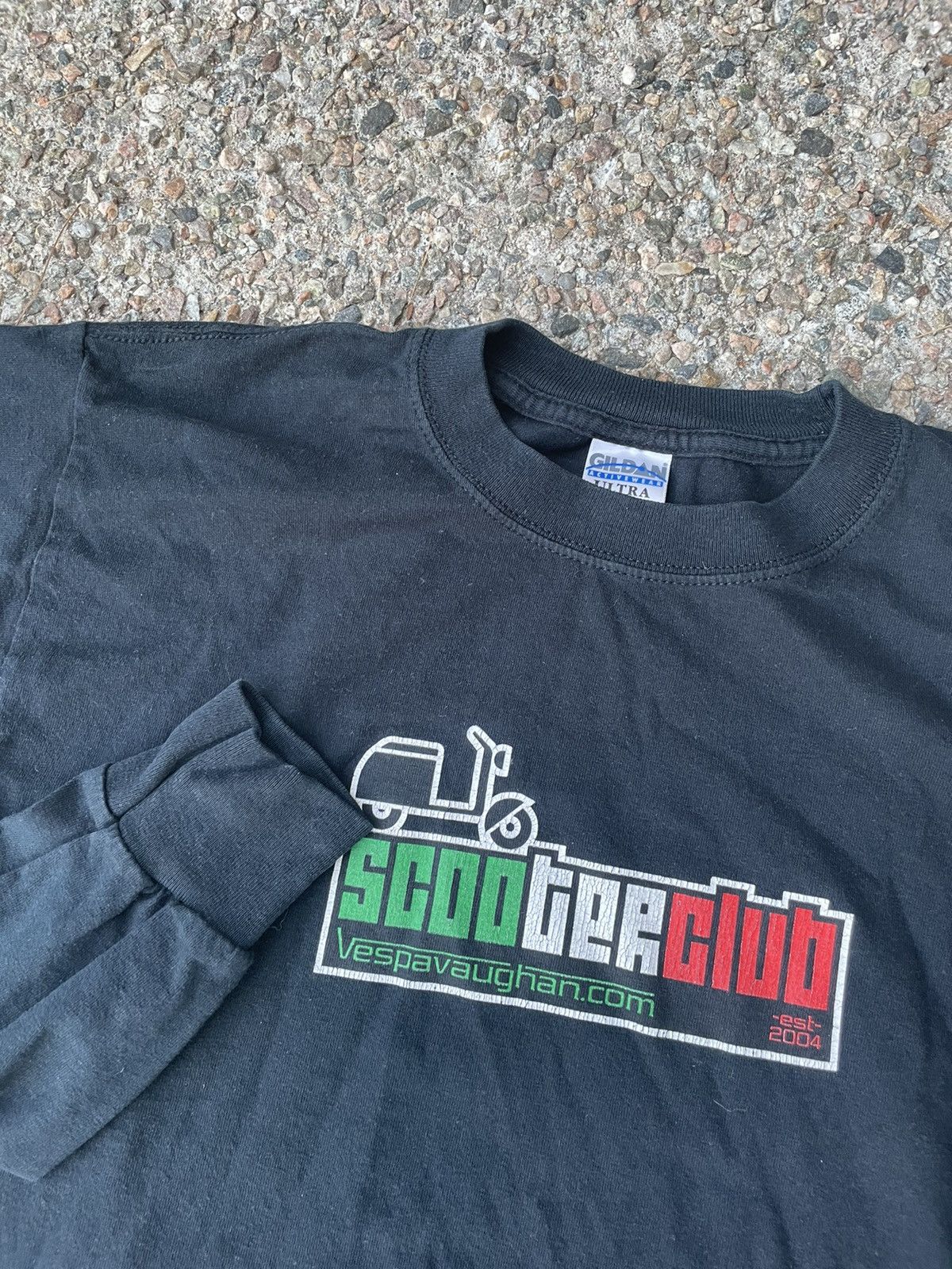Vintage Vintage Vespa Scooter Promo Italy long sleeve pop culture Size US M / EU 48-50 / 2 - 1 Thumbnail