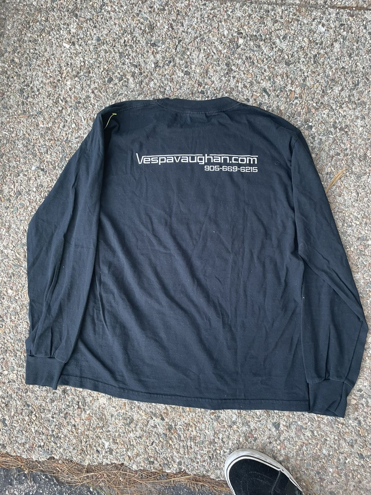 Vintage Vintage Vespa Scooter Promo Italy long sleeve pop culture Size US M / EU 48-50 / 2 - 4 Thumbnail