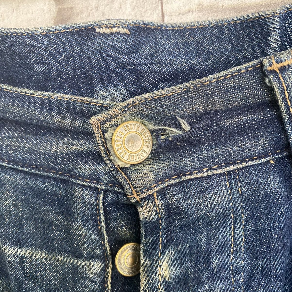 Japanese Brand United Arrows Distressed Denim Jeans Size US 32 / EU 48 - 10 Thumbnail