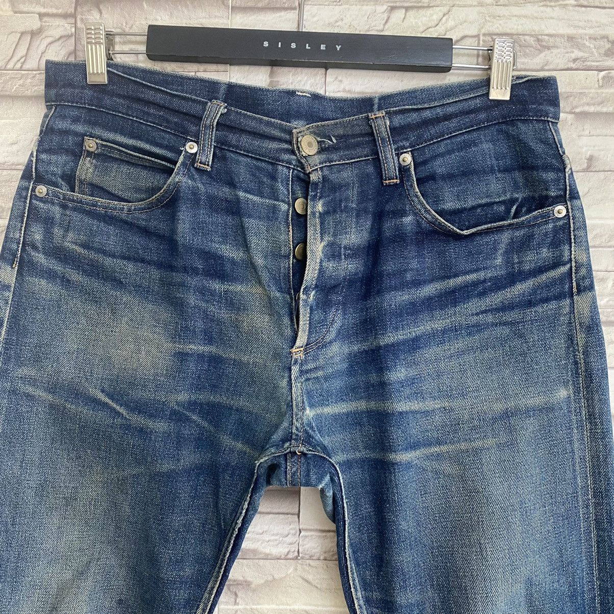 Japanese Brand United Arrows Distressed Denim Jeans Size US 32 / EU 48 - 4 Thumbnail