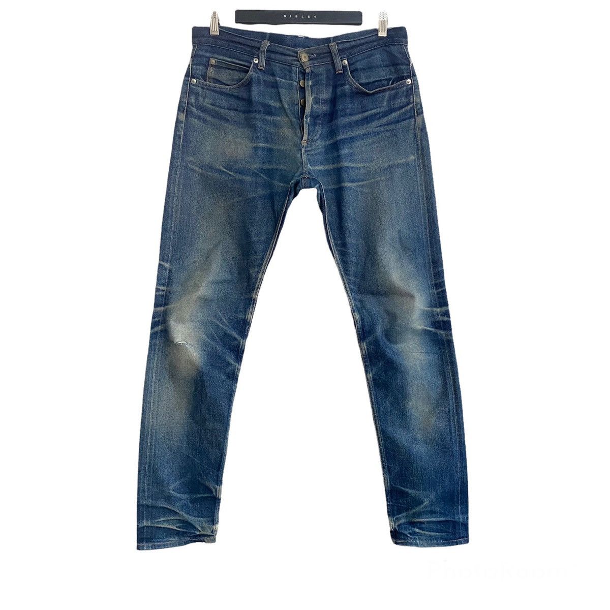 Japanese Brand United Arrows Distressed Denim Jeans Size US 32 / EU 48 - 2 Thumbnail