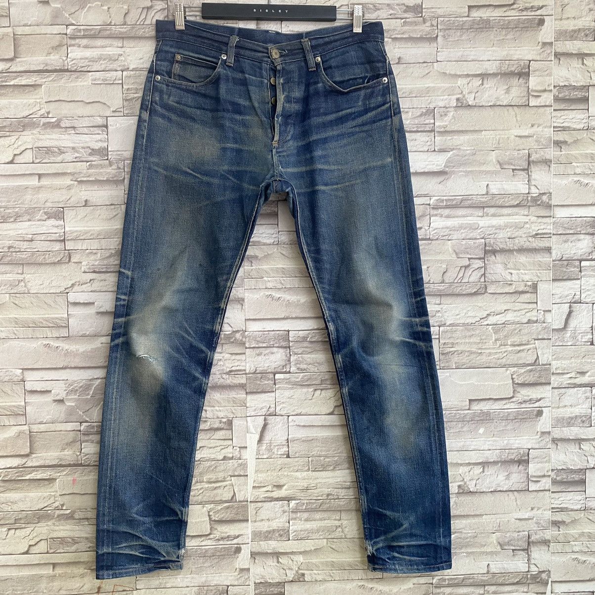 Japanese Brand United Arrows Distressed Denim Jeans Size US 32 / EU 48 - 3 Thumbnail