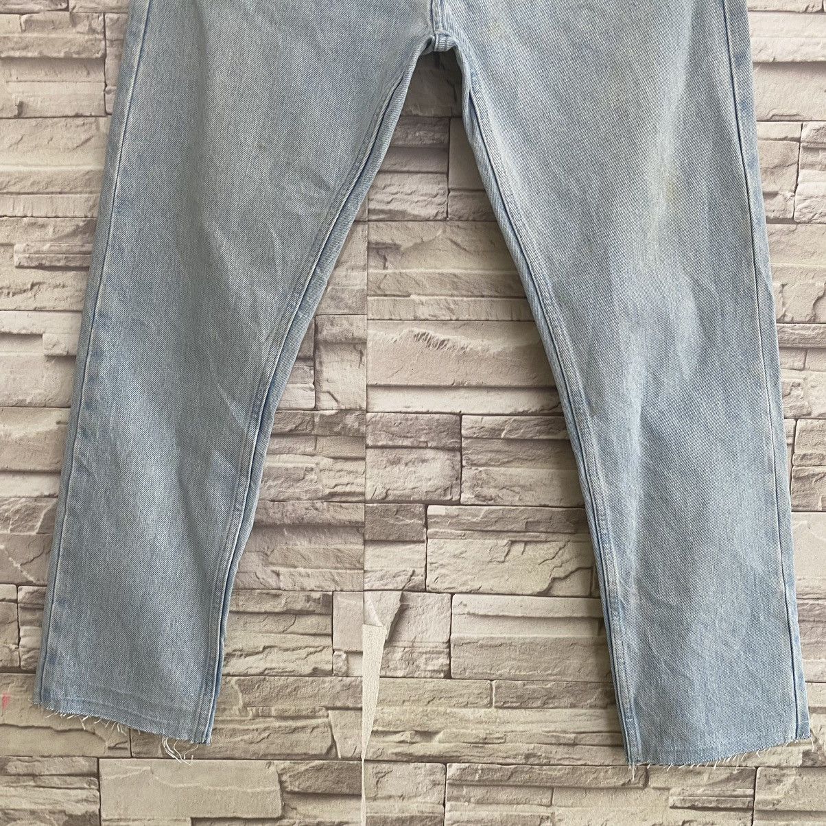 A.P.C. A.P.C Petit New Standard Sky Blue Jeans Cropped Selvedge Size US 30 / EU 46 - 7 Thumbnail