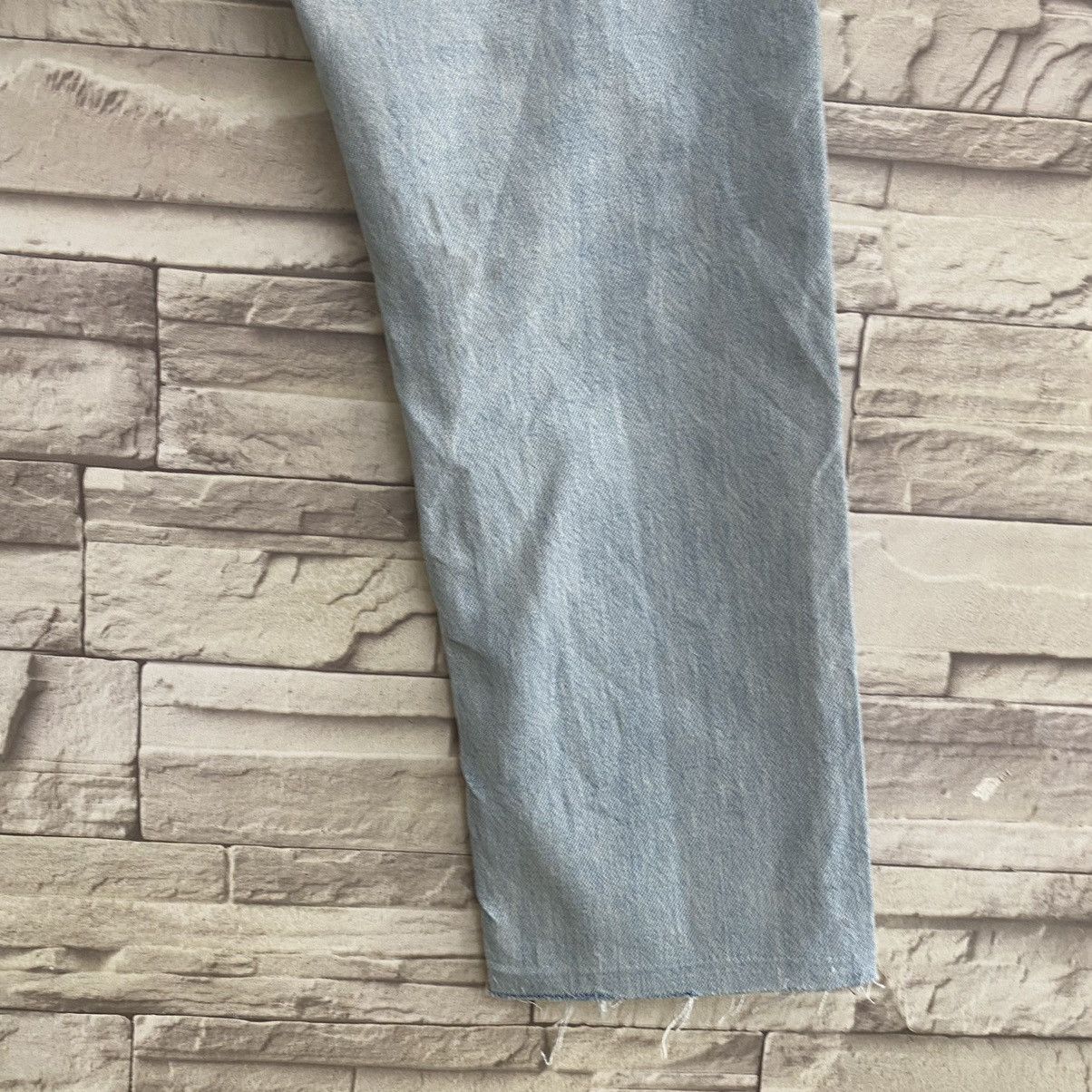 A.P.C. A.P.C Petit New Standard Sky Blue Jeans Cropped Selvedge Size US 30 / EU 46 - 15 Thumbnail