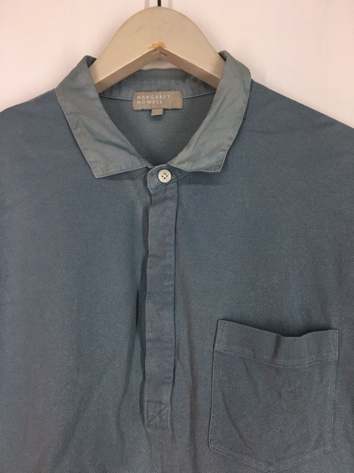 Margaret Howell Margaret Howell Polo Shirt Size US L / EU 52-54 / 3 - 3 Thumbnail