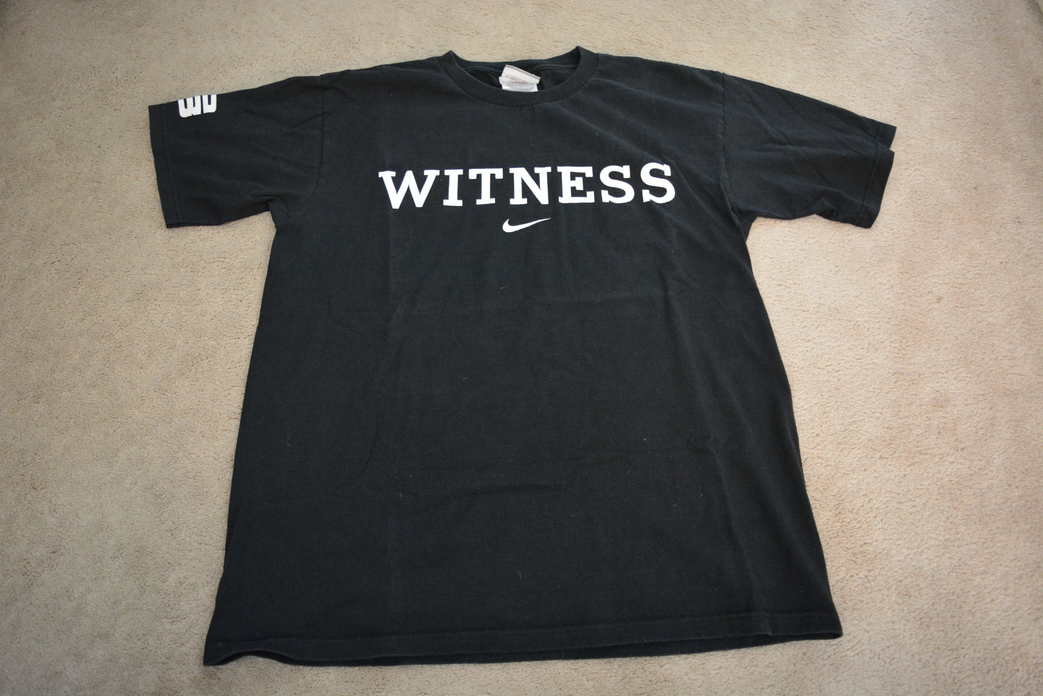 Vintage Nike WITNESS T-Shirt Lebron James Sz XL