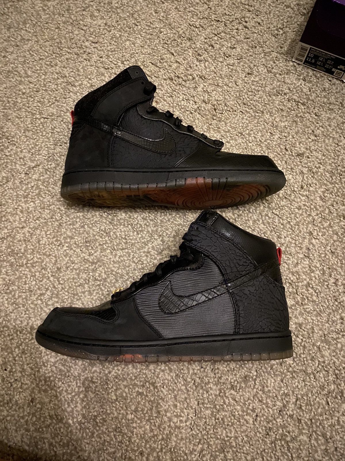 Nike Dunk Hi Premium Qs 20th Anniversary Mighty Crown sz 10 