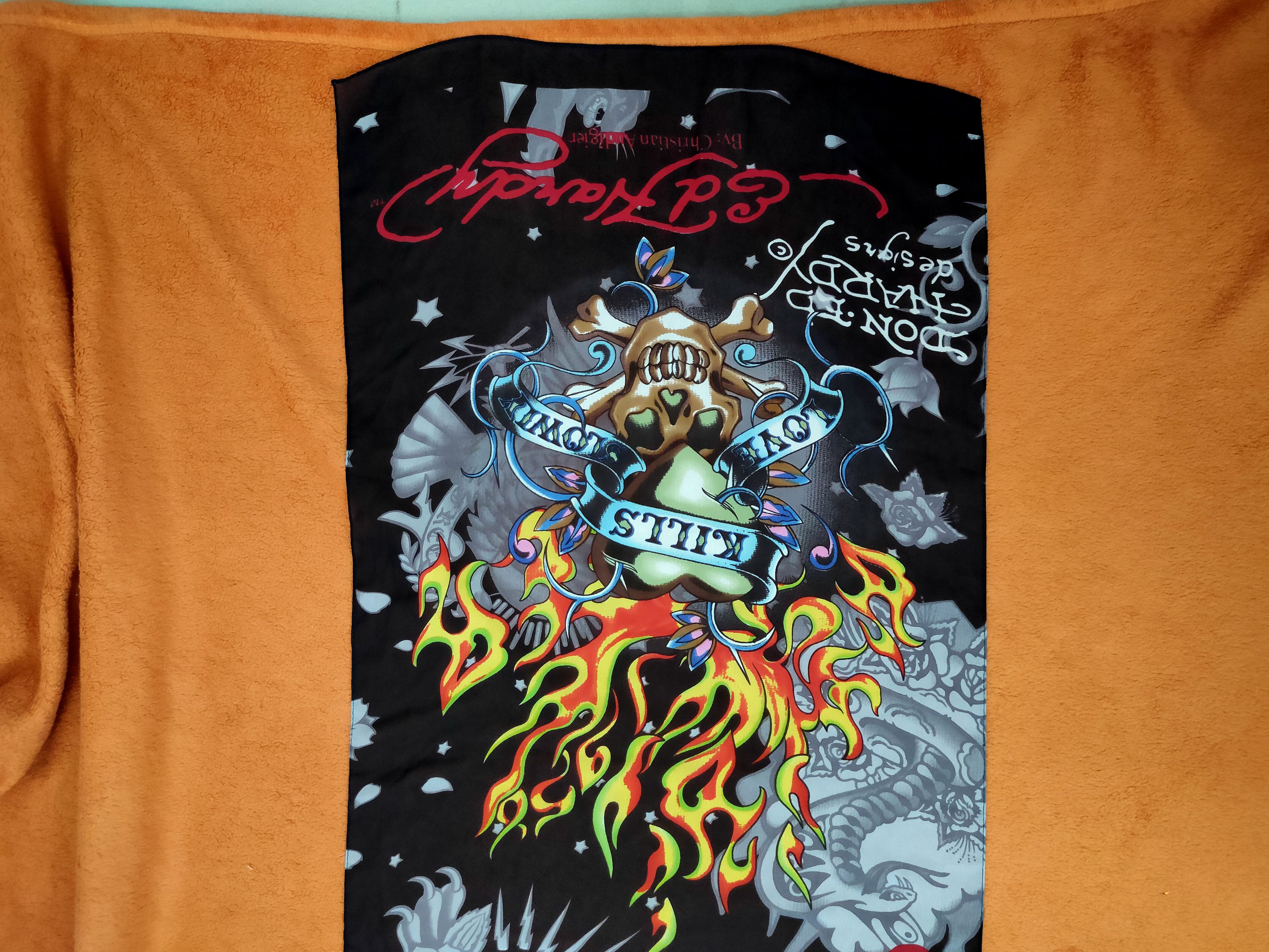 Ed Hardy × Other Ed Hardy Silk Scarve Size ONE SIZE - 4 Thumbnail