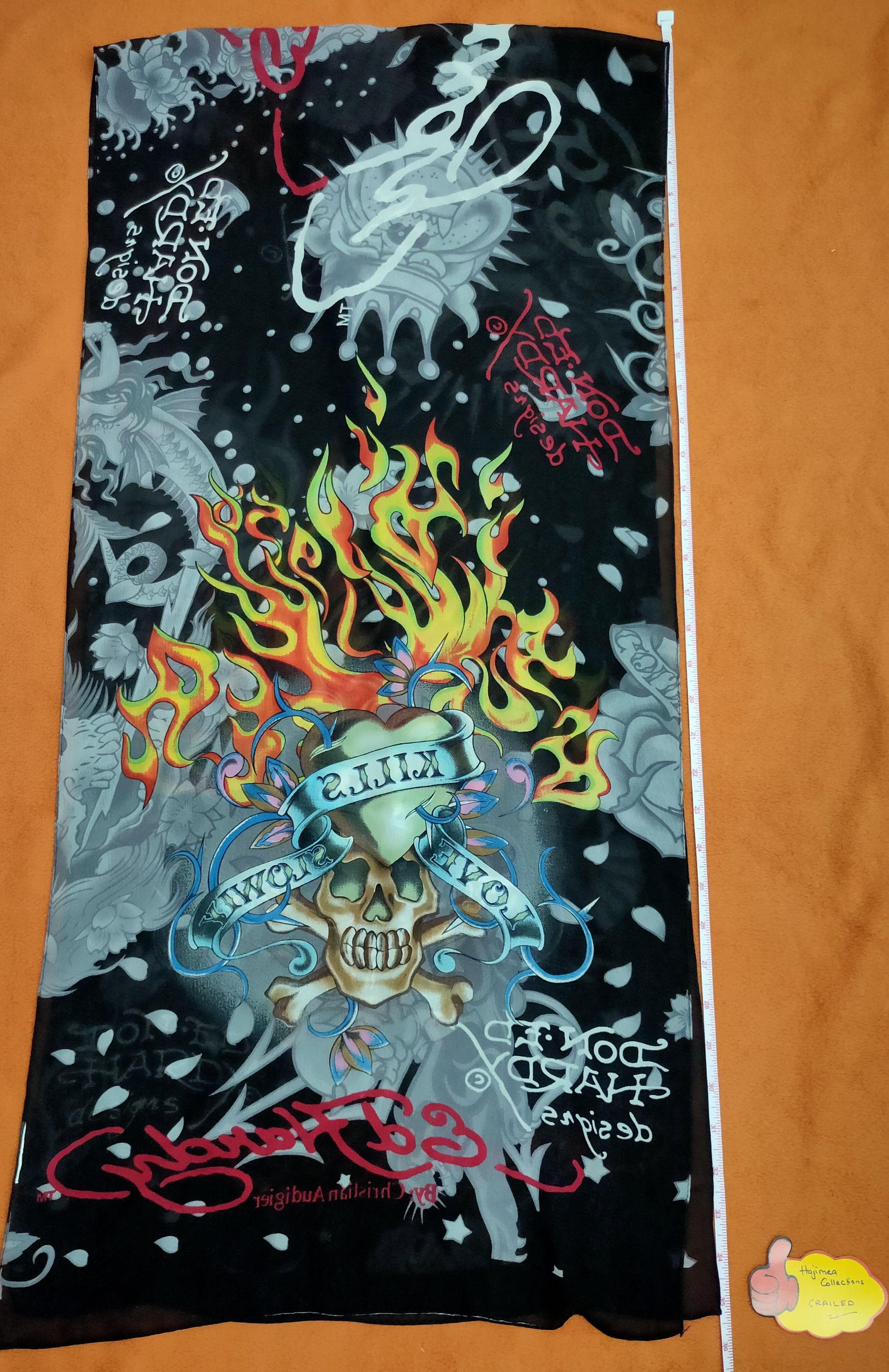 Ed Hardy × Other Ed Hardy Silk Scarve Size ONE SIZE - 6 Thumbnail