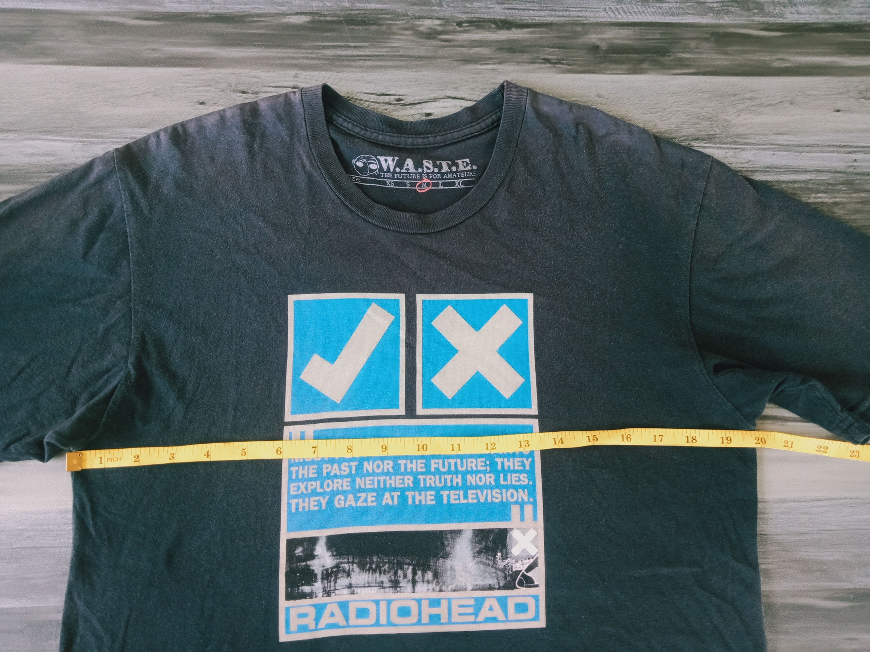 Band Tees × Vintage Vintage Radiohead Size US M / EU 48-50 / 2 - 17 Thumbnail