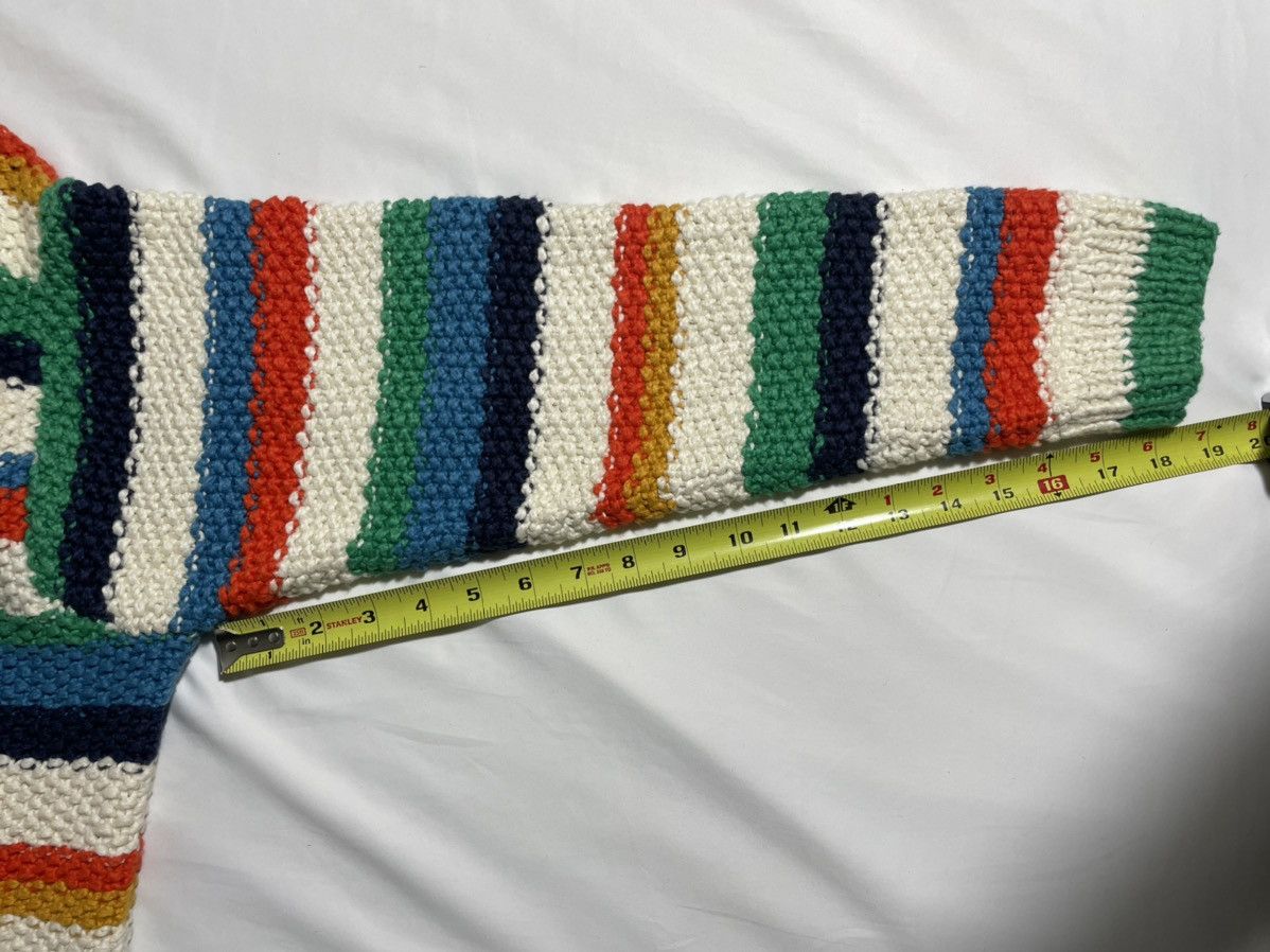 The Elder Statesman The Elder Statesman Off-White Varied Stripe Sweater Size US S / EU 44-46 / 1 - 21 Thumbnail