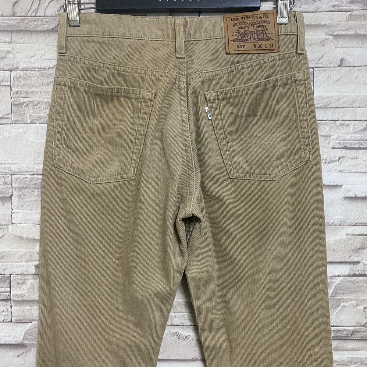 Levi's Vintage 90s Levis 517 Corduroy Flare Jeans Hedi Slimane Size US 30 / EU 46 - 11 Thumbnail