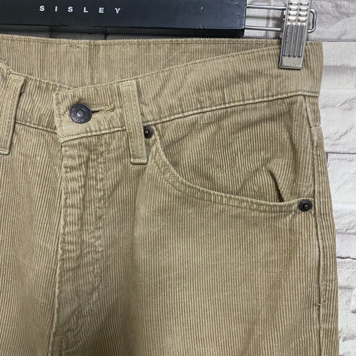 Levi's Vintage 90s Levis 517 Corduroy Flare Jeans Hedi Slimane Size US 30 / EU 46 - 7 Thumbnail