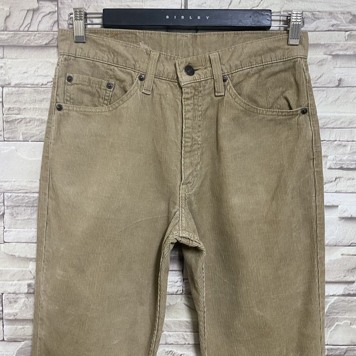 Levi's Vintage 90s Levis 517 Corduroy Flare Jeans Hedi Slimane Size US 30 / EU 46 - 4 Thumbnail