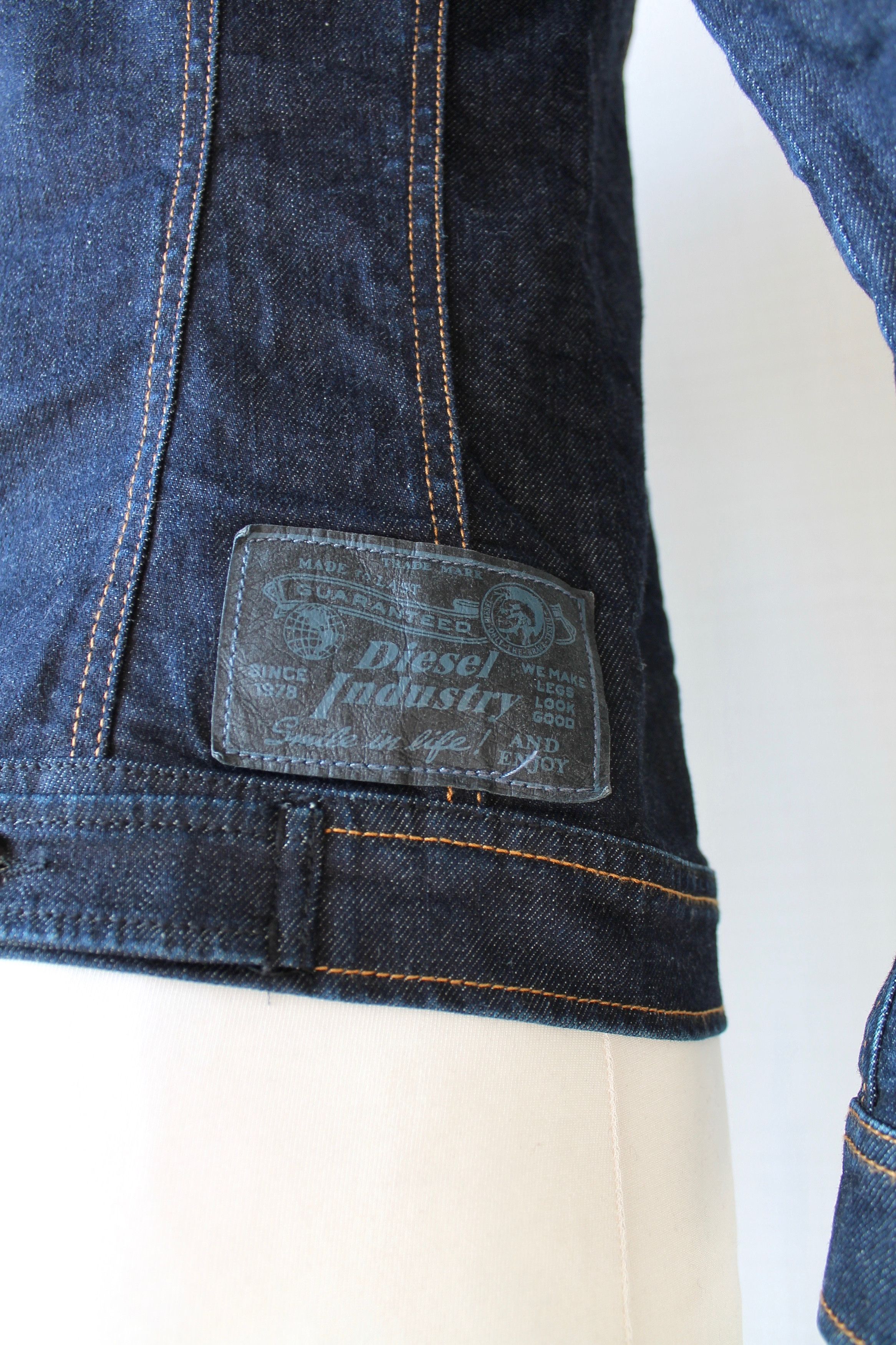 Diesel DIESEL JHIMA Denim Indigo Jacket Size US XS / EU 42 / 0 - 17 Thumbnail