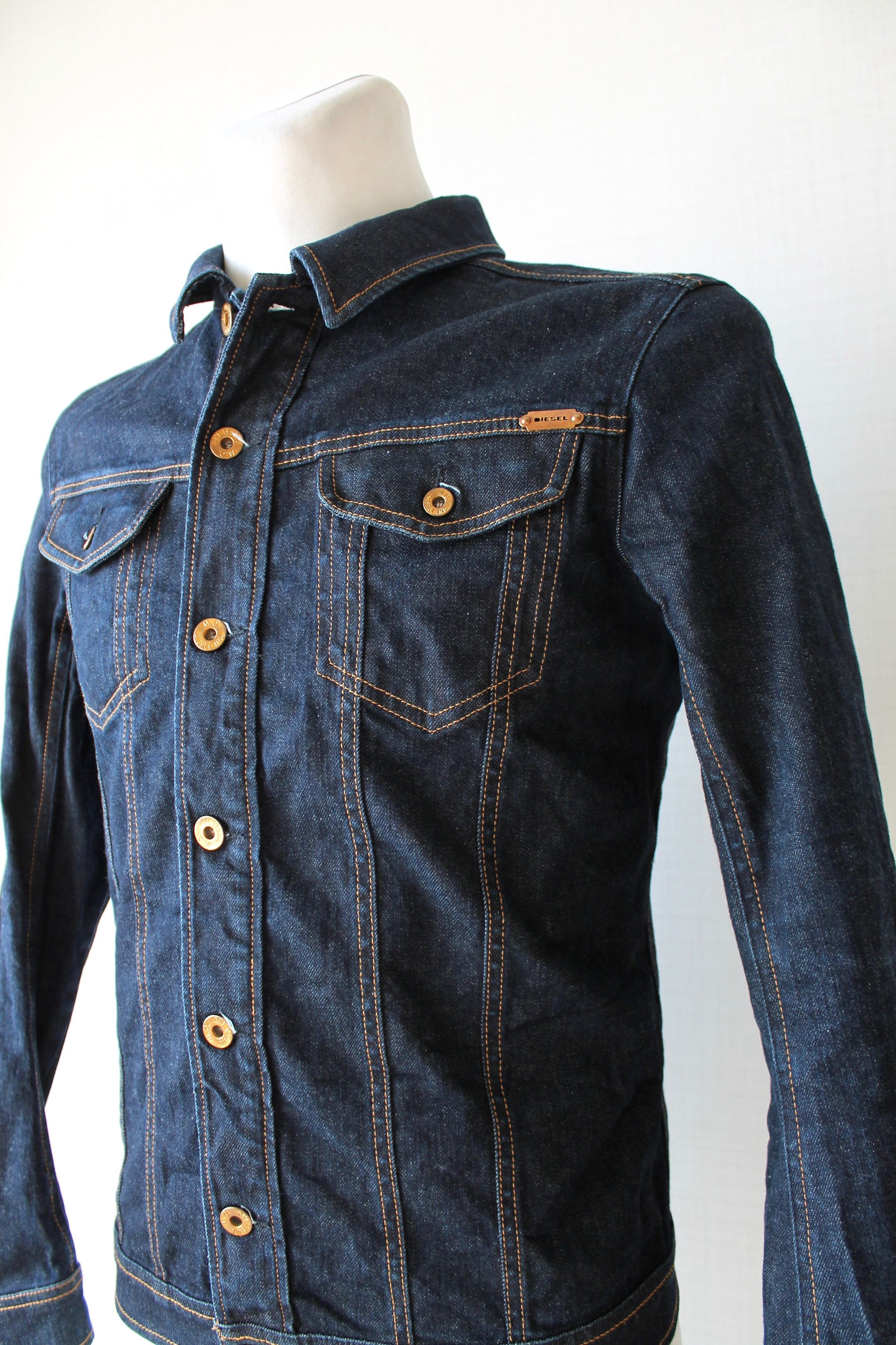 Diesel DIESEL JHIMA Denim Indigo Jacket Size US XS / EU 42 / 0 - 14 Thumbnail