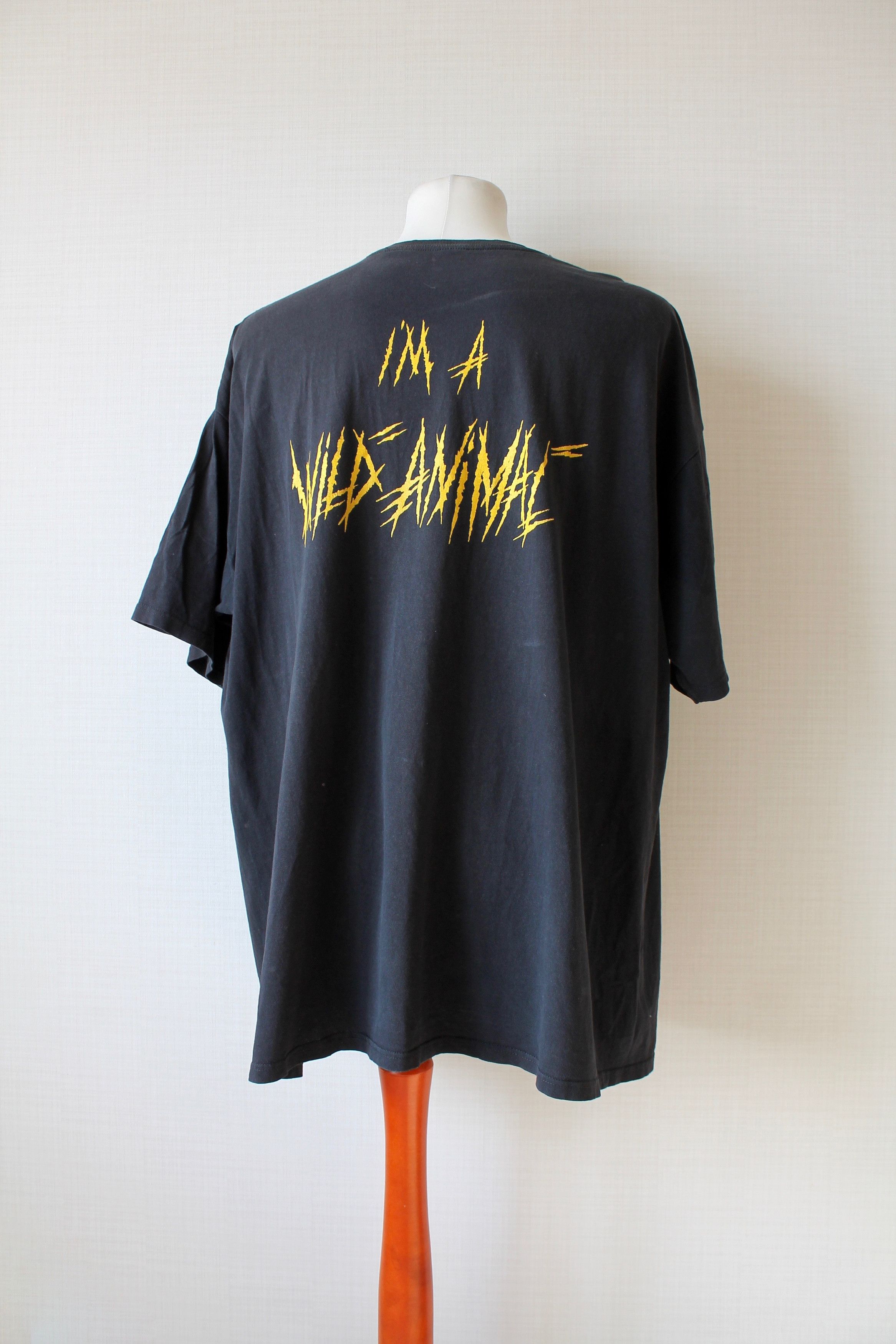 Band Tees 1990 Vintage! RUNNING WILD T-shirt Black Sun Faded Size US XXL / EU 58 / 5 - 8 Thumbnail