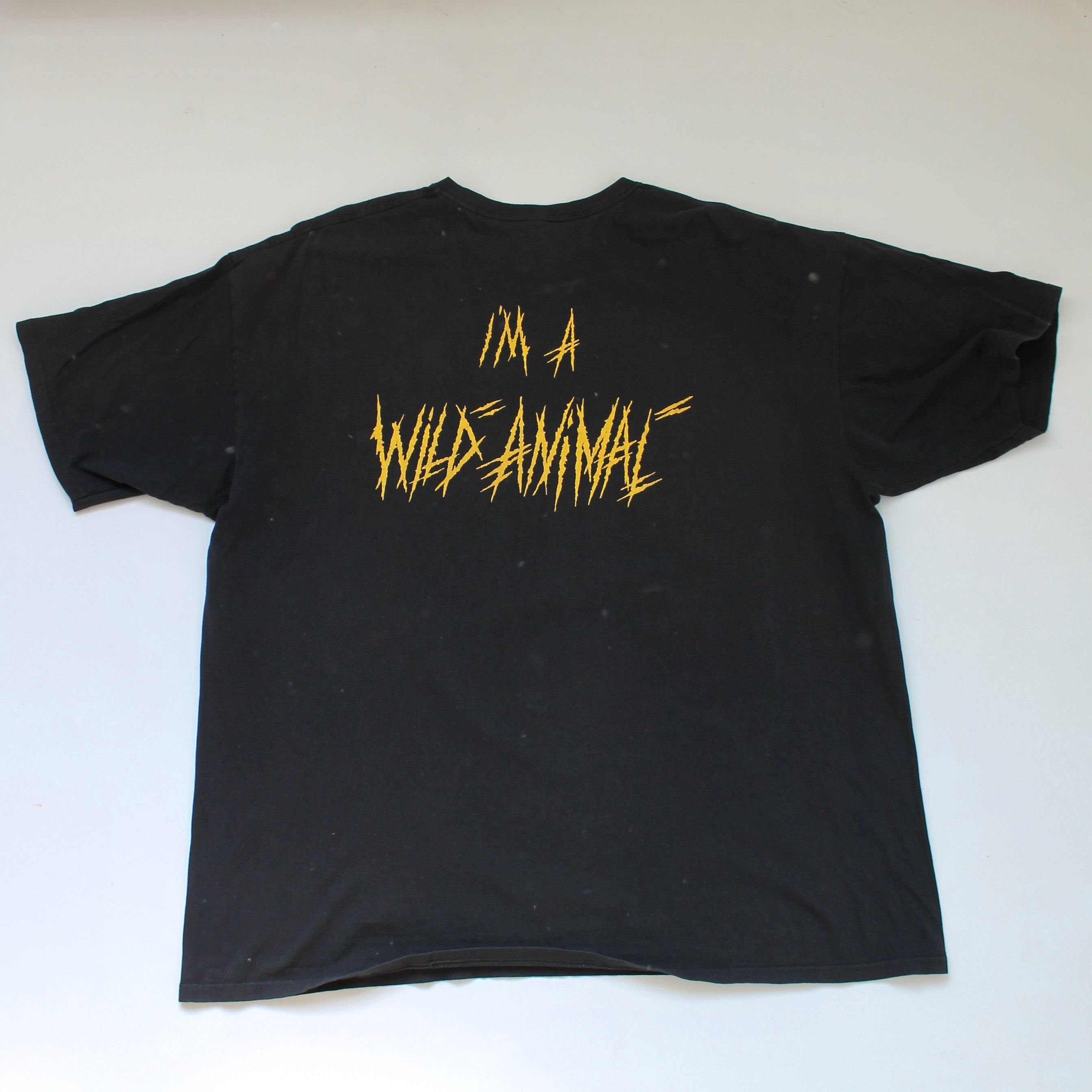 Band Tees 1990 Vintage! RUNNING WILD T-shirt Black Sun Faded Size US XXL / EU 58 / 5 - 14 Thumbnail
