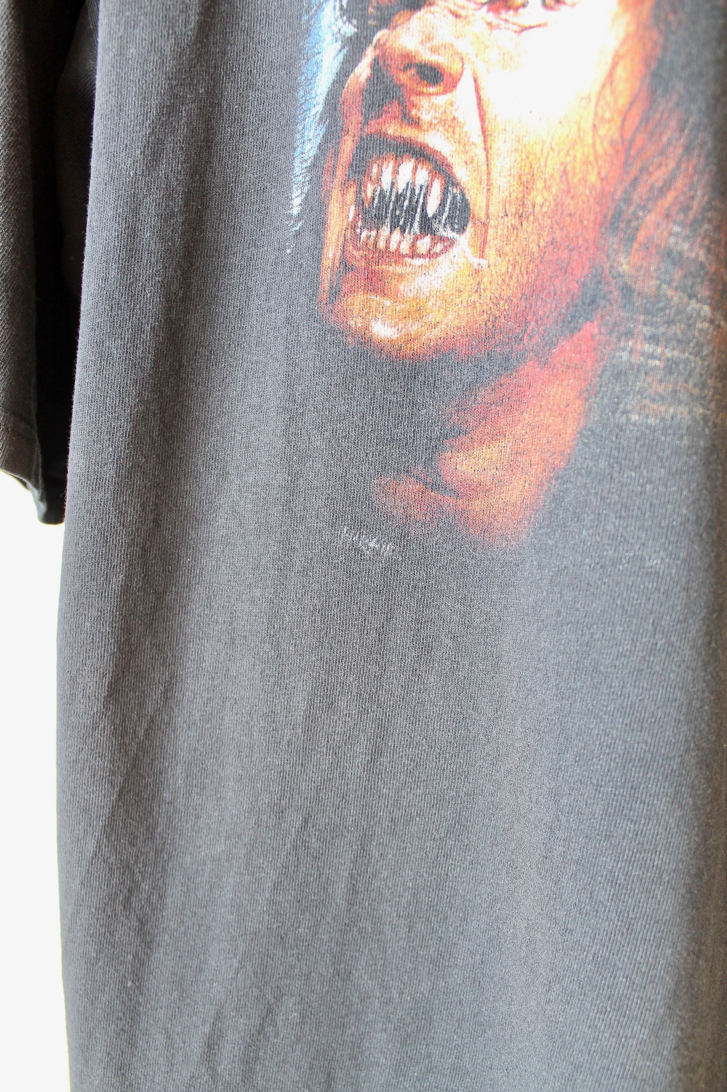 Band Tees 1990 Vintage! RUNNING WILD T-shirt Black Sun Faded Size US XXL / EU 58 / 5 - 3 Thumbnail