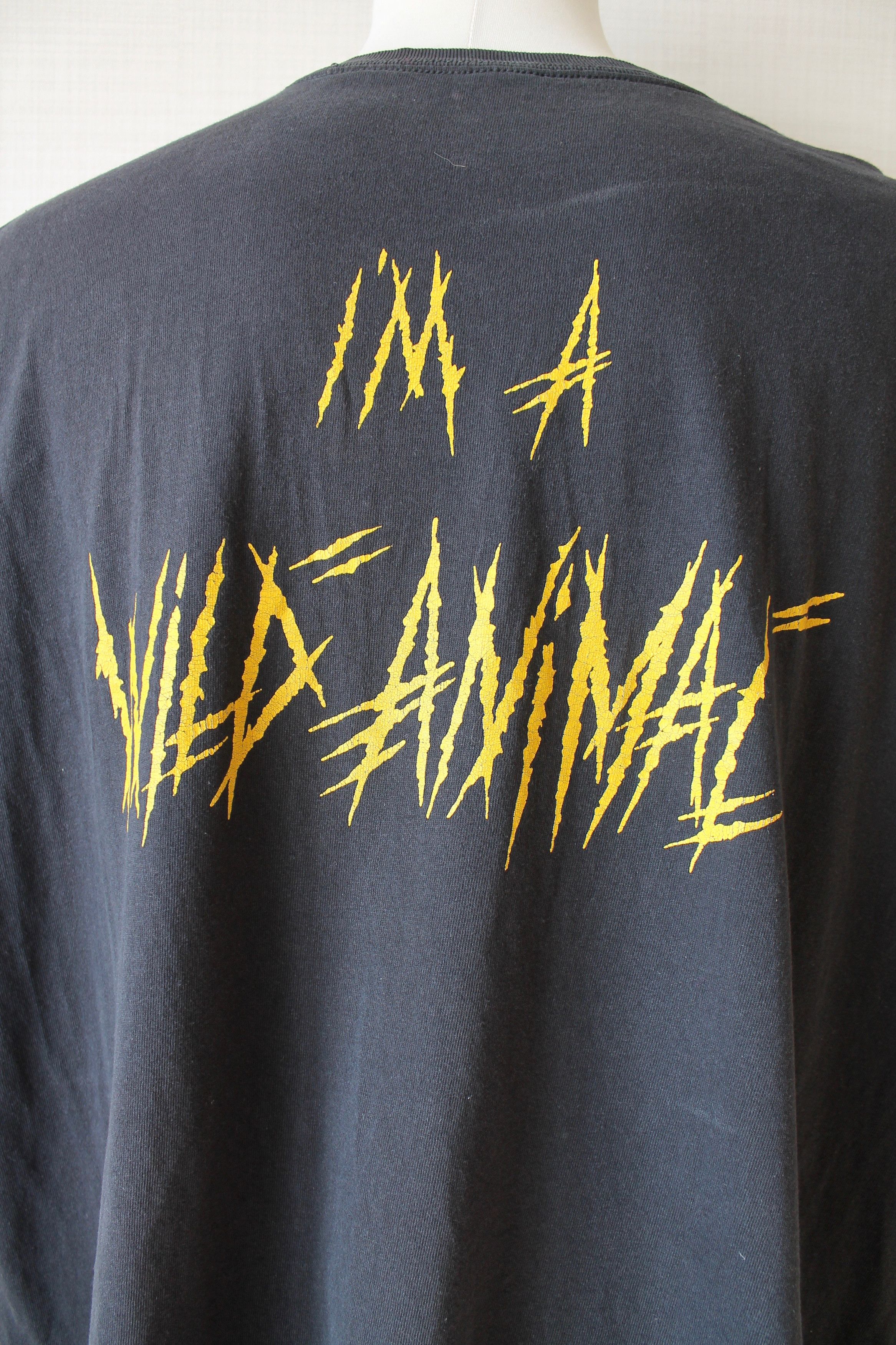 Band Tees 1990 Vintage! RUNNING WILD T-shirt Black Sun Faded Size US XXL / EU 58 / 5 - 9 Thumbnail