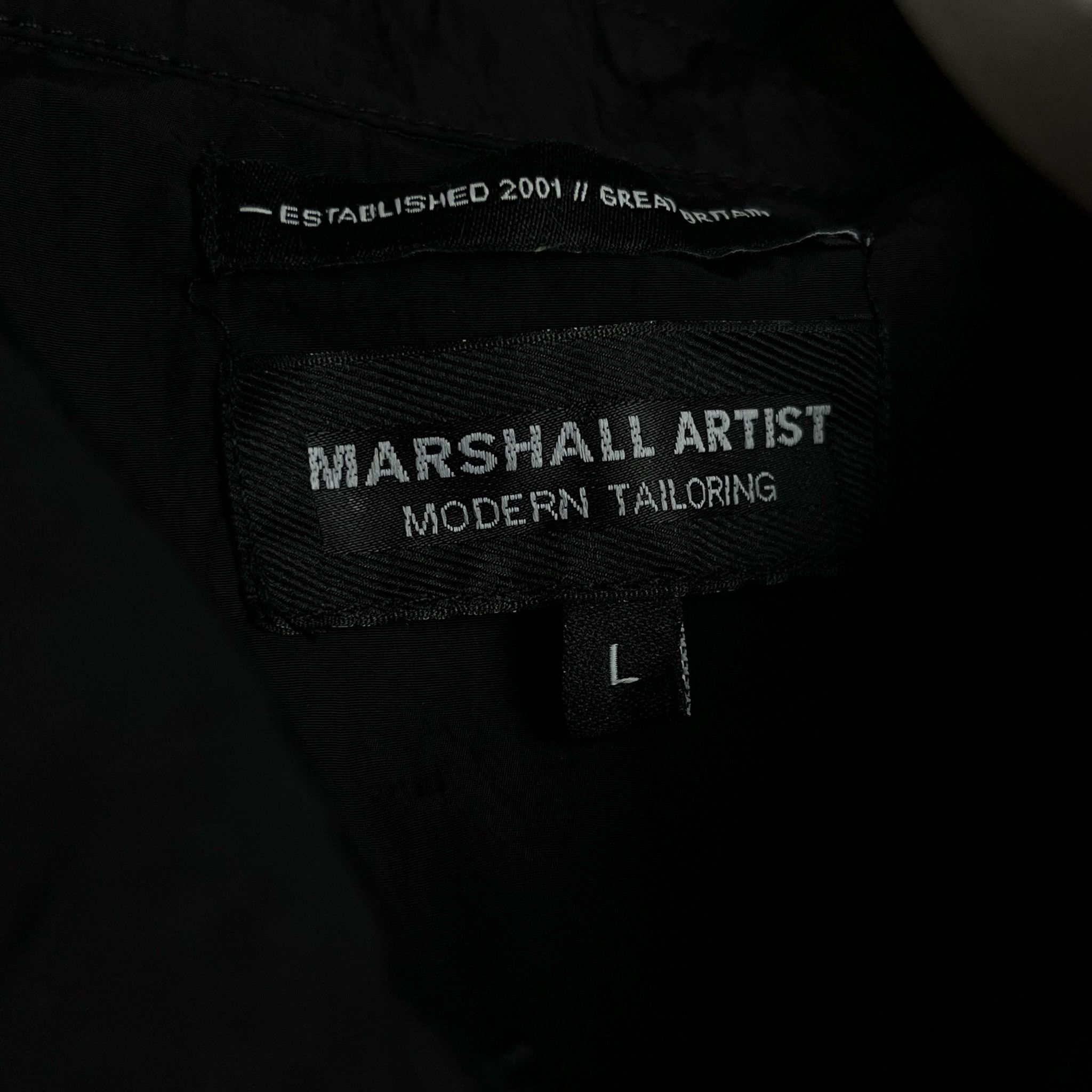 Marshall Artist Marshall Artist black light harrington jacket transitional Grailed