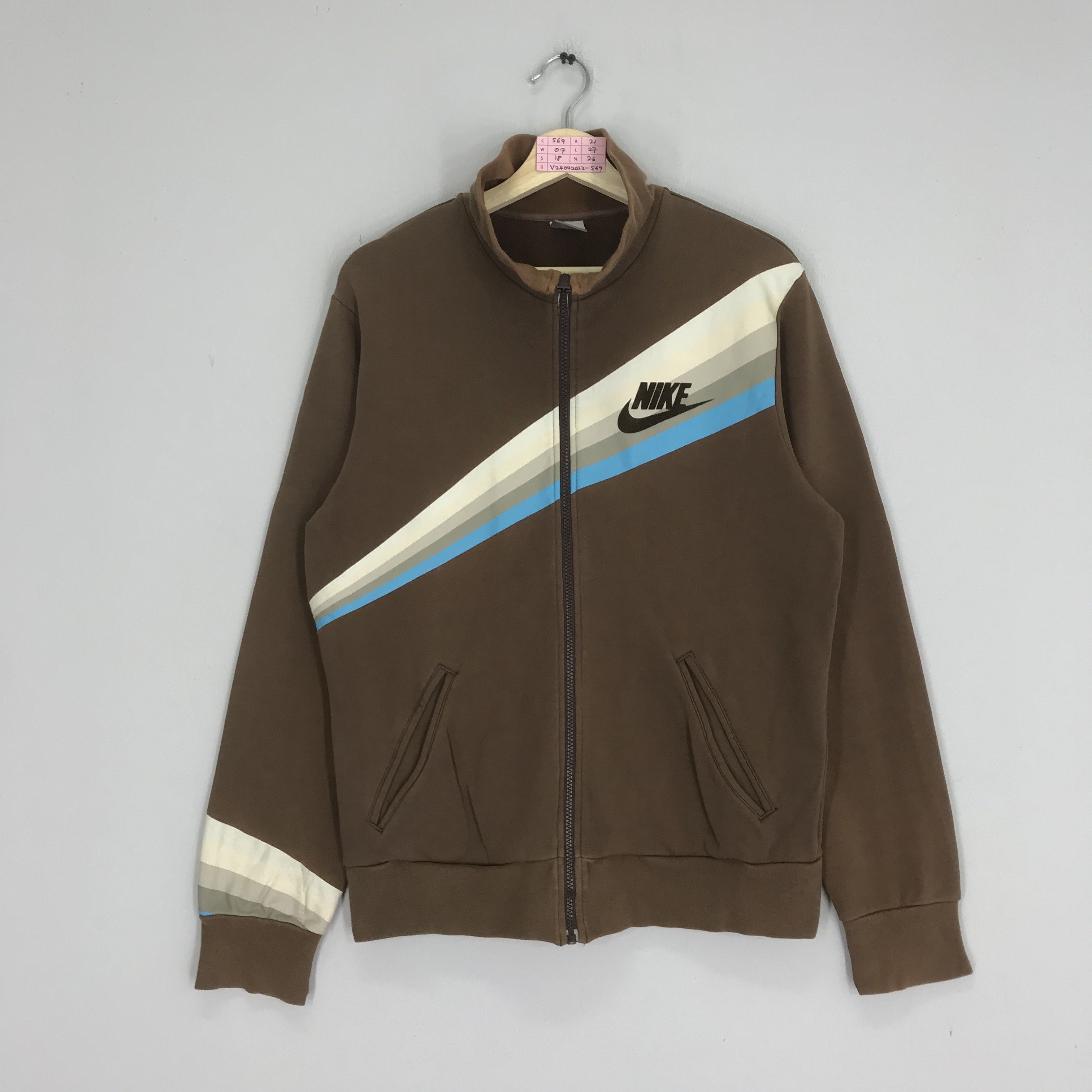 Nike Nike Swoosh Sweater Jacket Zipper Nike Training Jacket Size US M / EU 48-50 / 2 - 1 Thumbnail