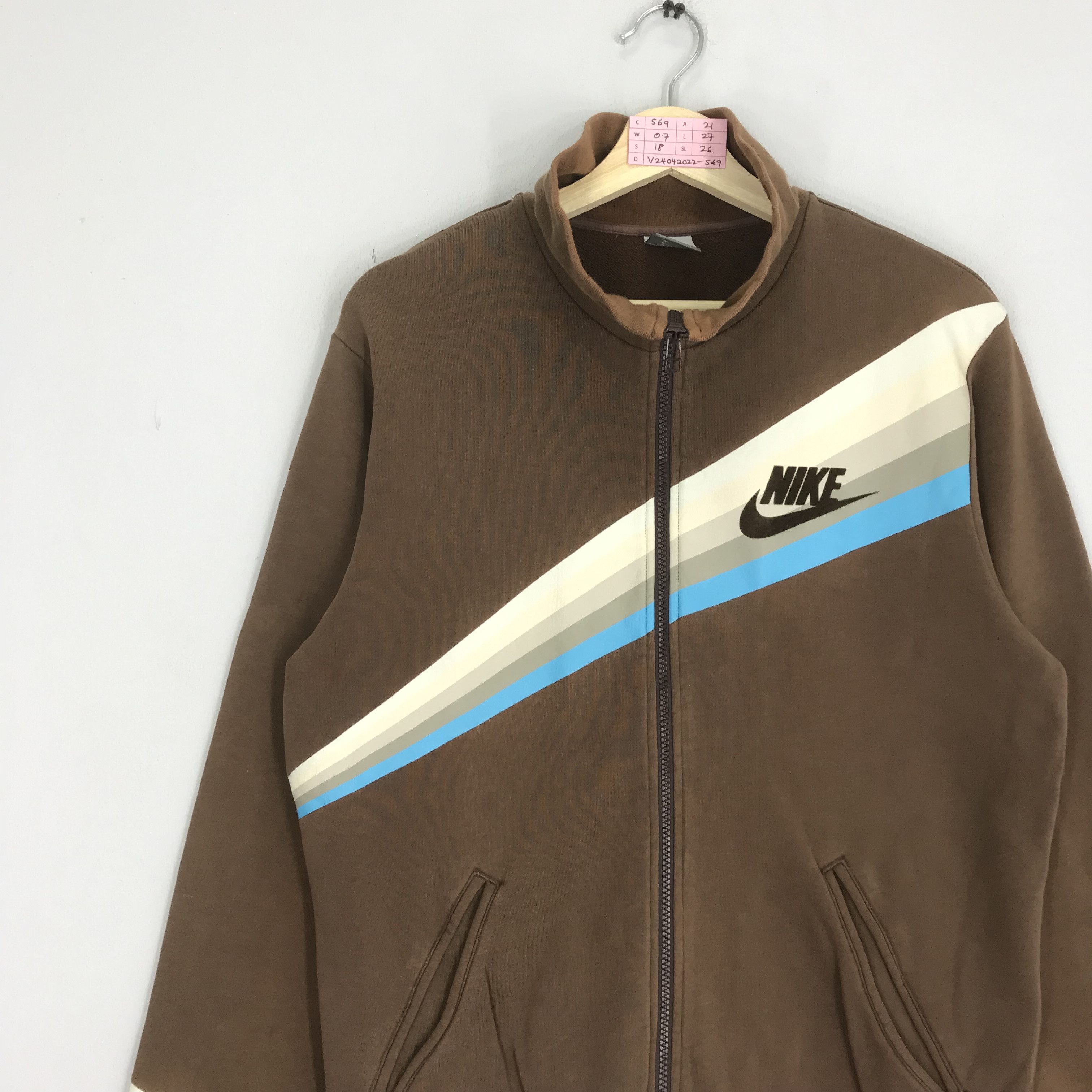 Nike Nike Swoosh Sweater Jacket Zipper Nike Training Jacket Size US M / EU 48-50 / 2 - 3 Thumbnail