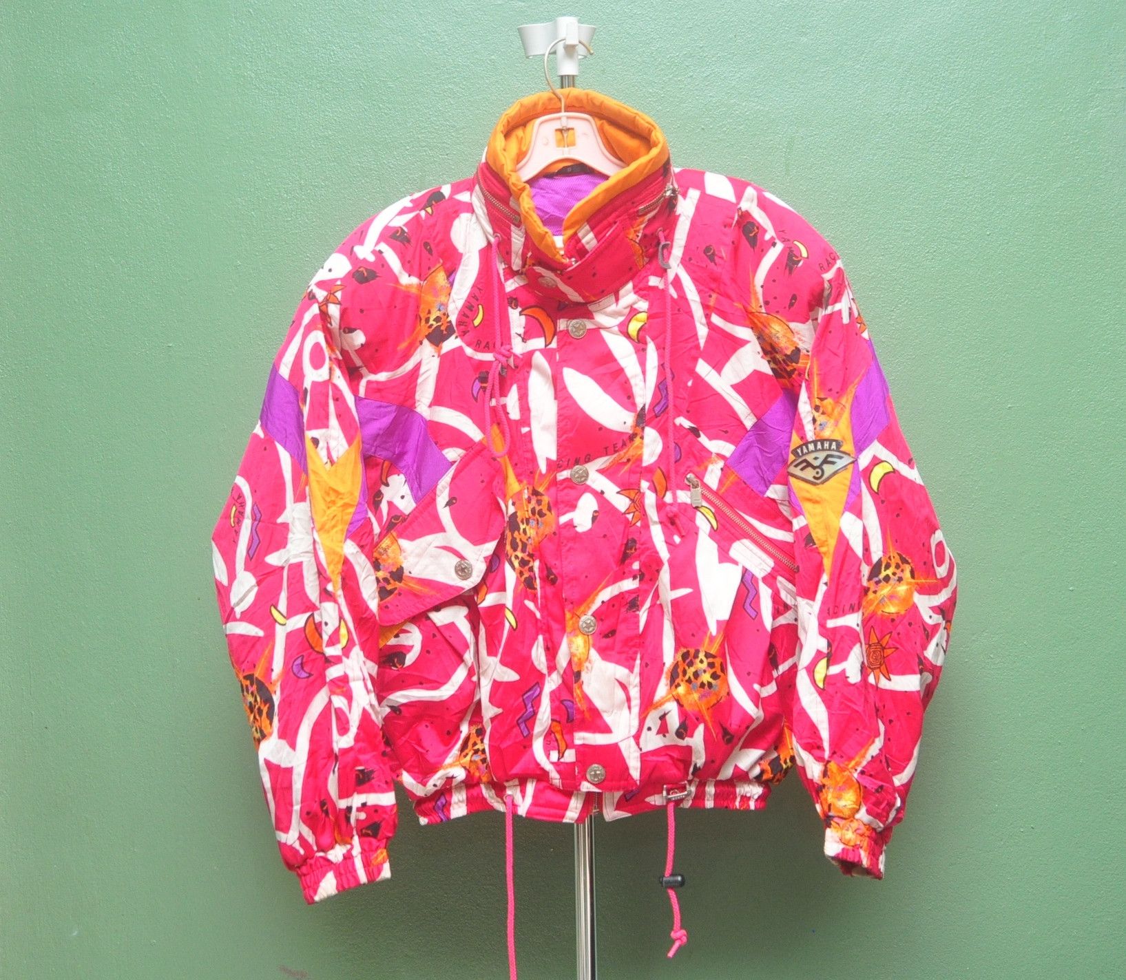 Vintage Vintage Yamaha Ski Multicolour Designer Fashion Style Jaket Size US L / EU 52-54 / 3 - 1 Thumbnail