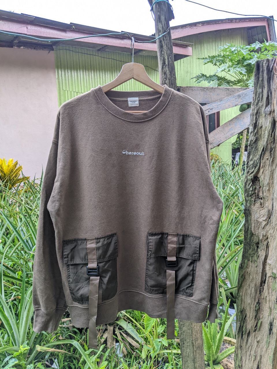 BROWNY VINTAGE STYLE SWEATSHIRT 19ZZK