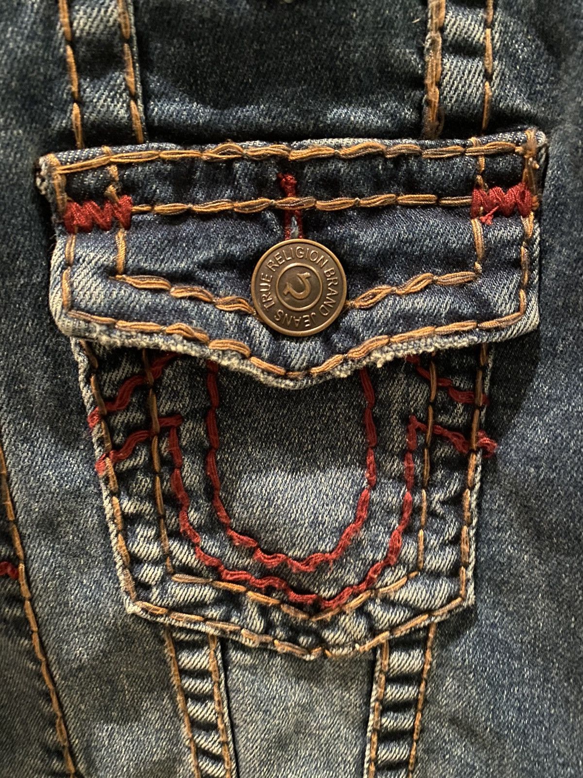 True Religion Jimmy Super T Denim Jacket Size US M / EU 48-50 / 2 - 3 Thumbnail