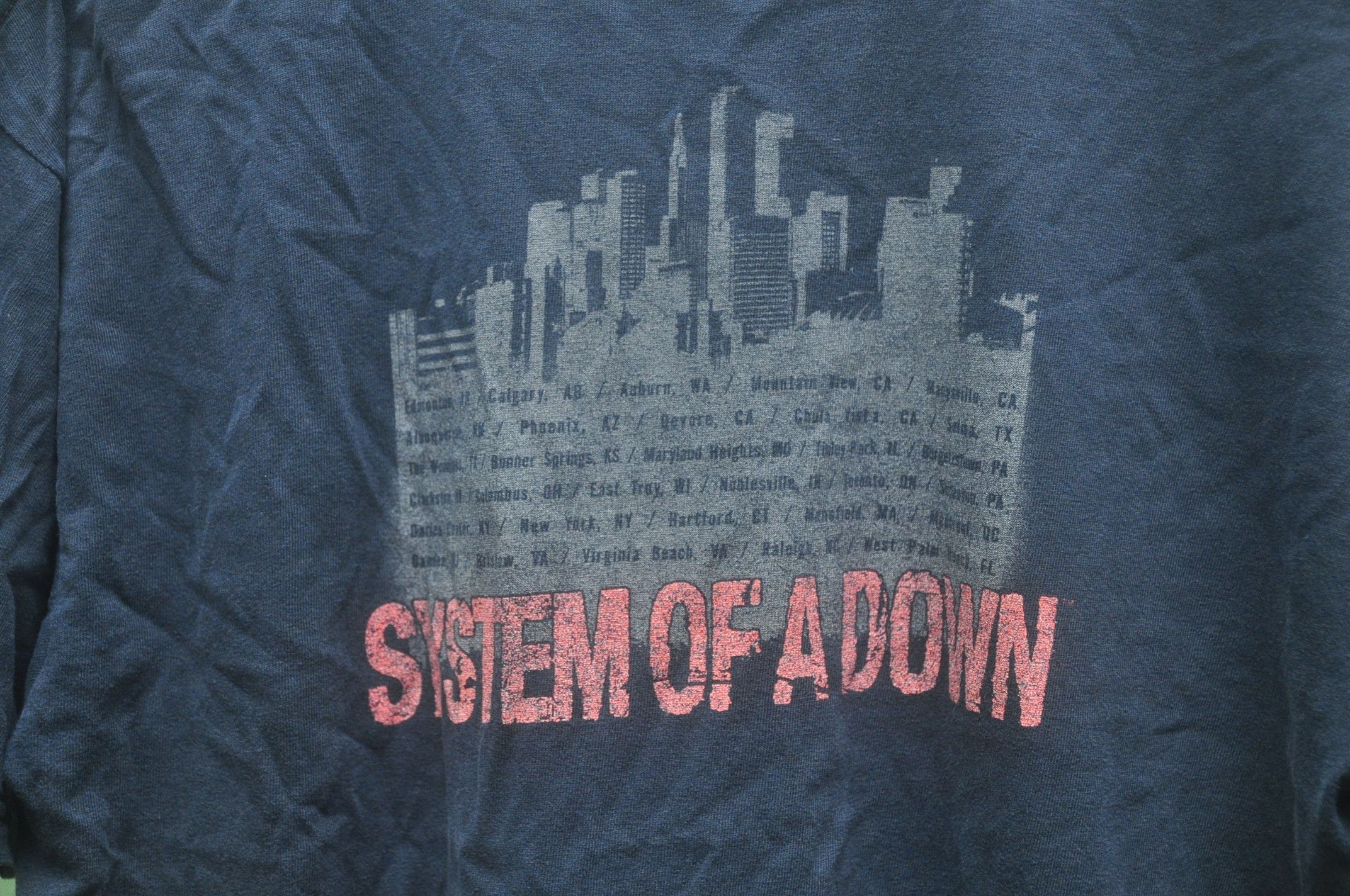 Band Tees Vintage System Of A Down Tee shirt Black Colour L size Size US L / EU 52-54 / 3 - 4 Thumbnail